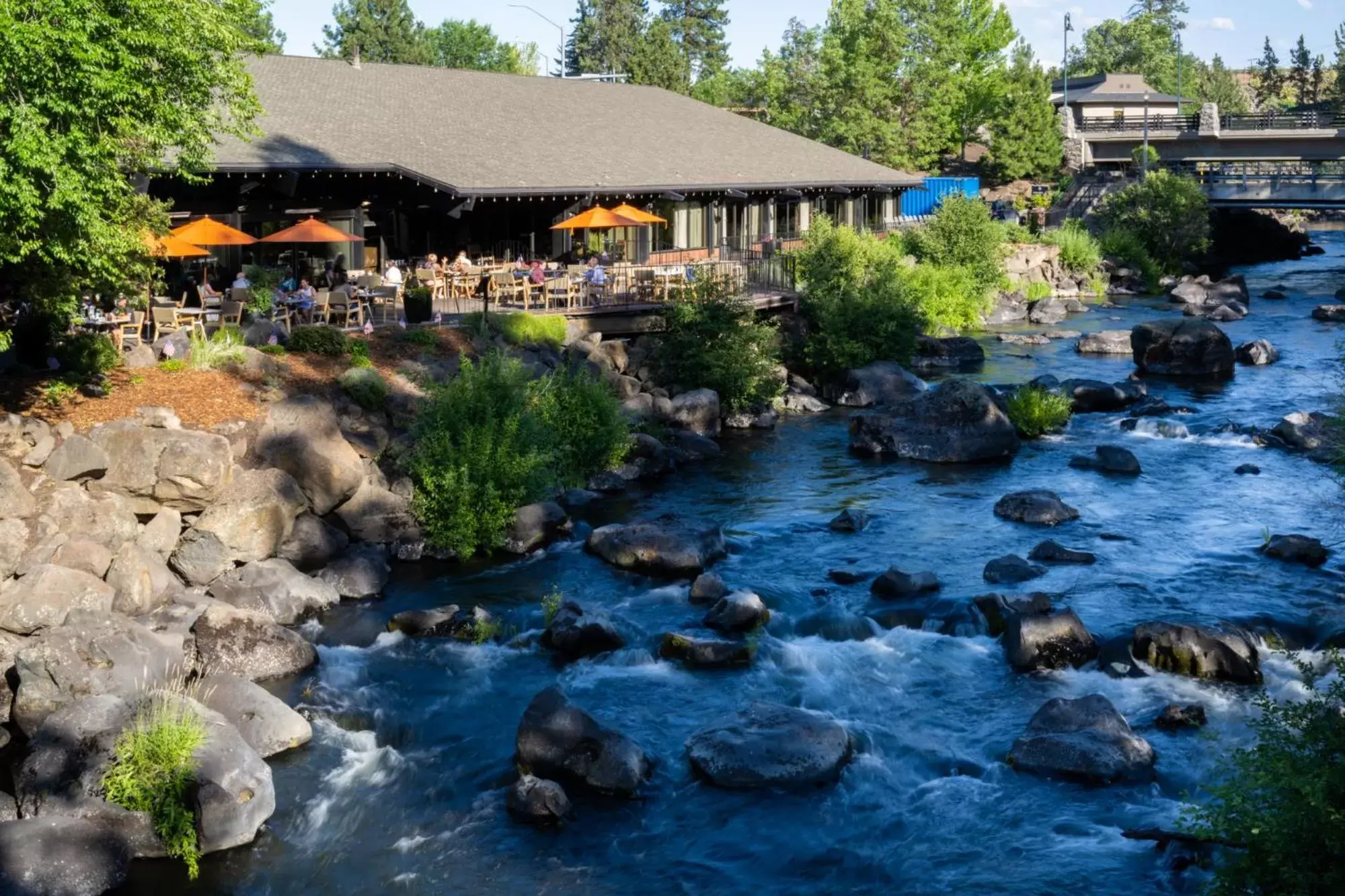 Patio in Riverhouse on the Deschutes
