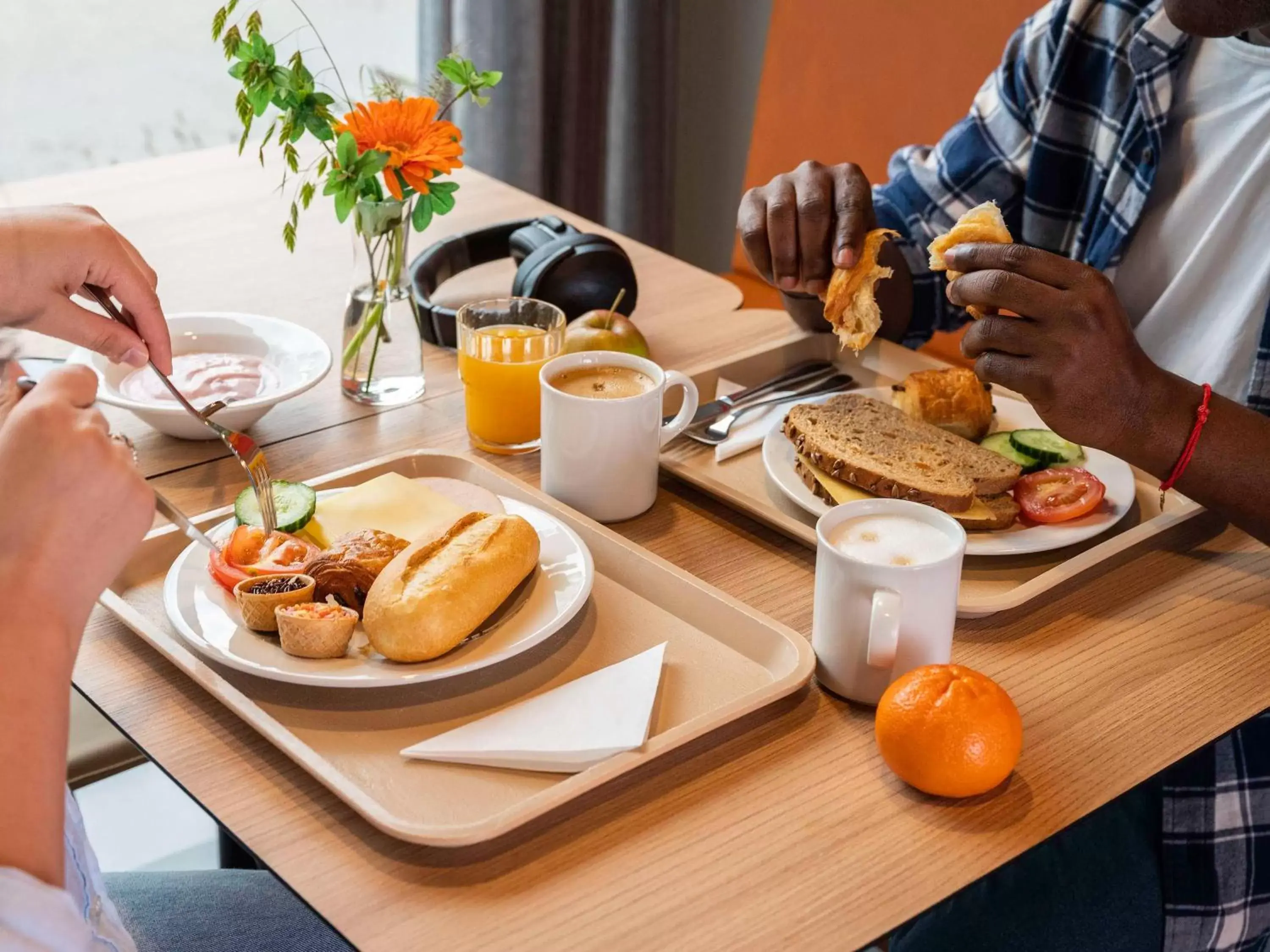 Breakfast in ibis budget Amsterdam Airport