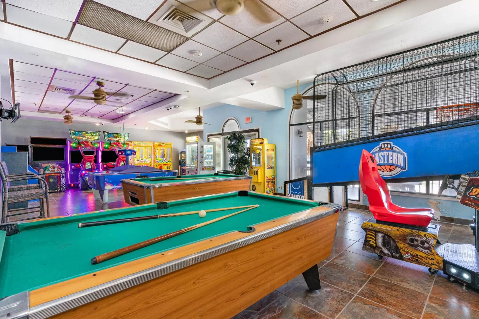Game Room in Sun N Sand Resort