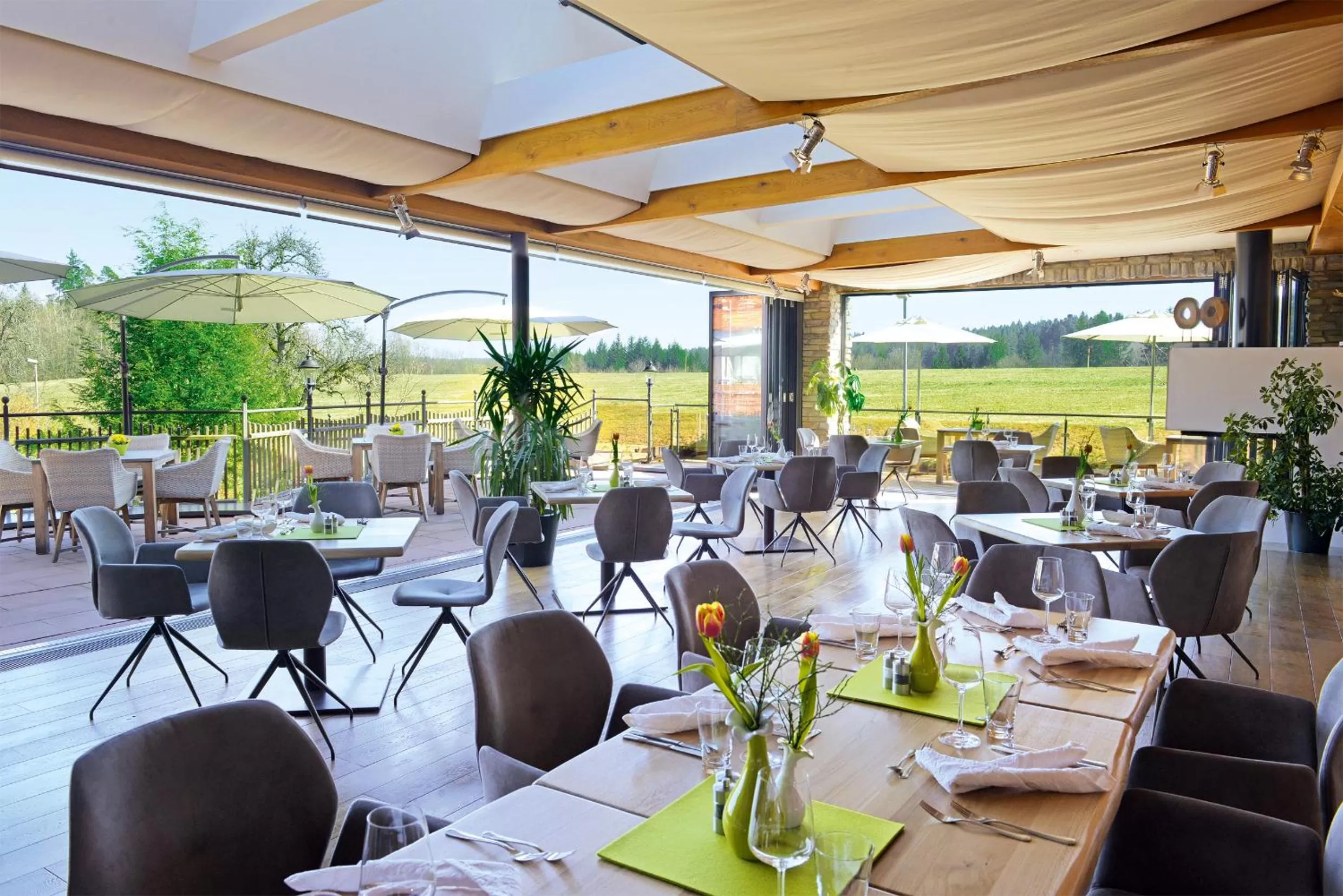 Restaurant/places to eat in Hotel Grüner Wald