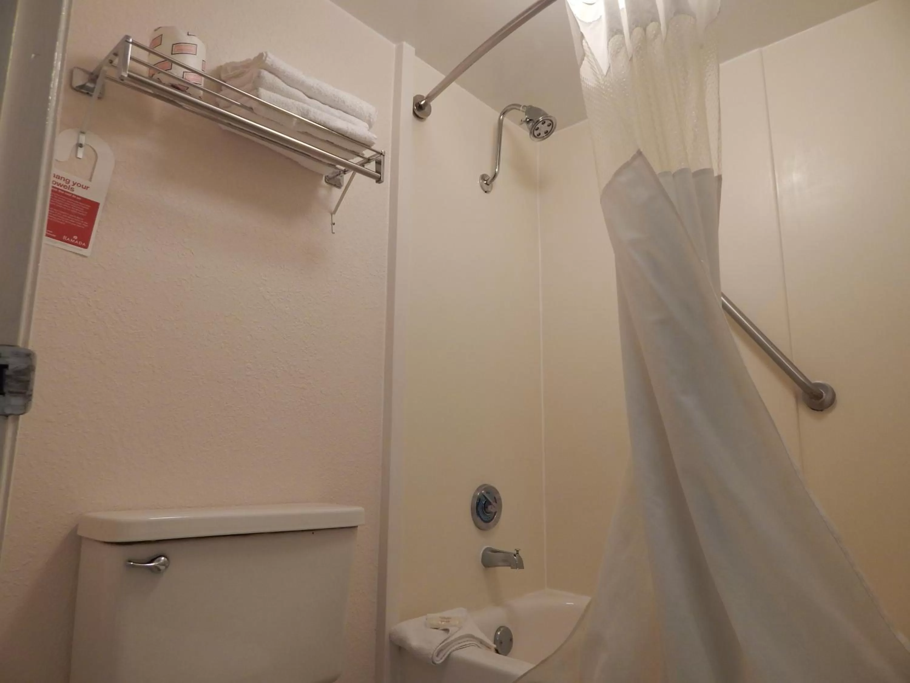 Bathroom in Ramada by Wyndham Altamonte Springs Near I-4