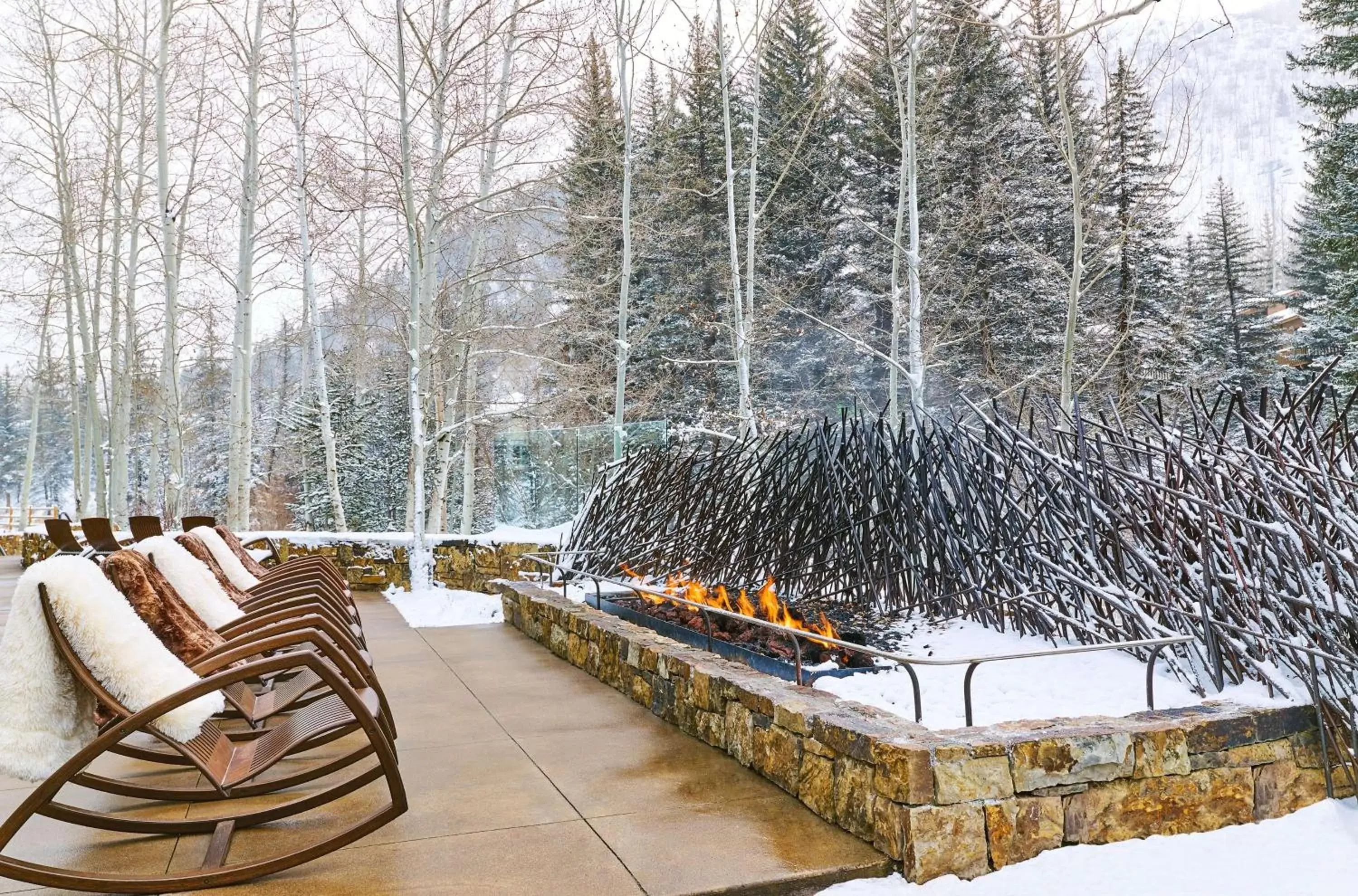 On site, Winter in Grand Hyatt Vail