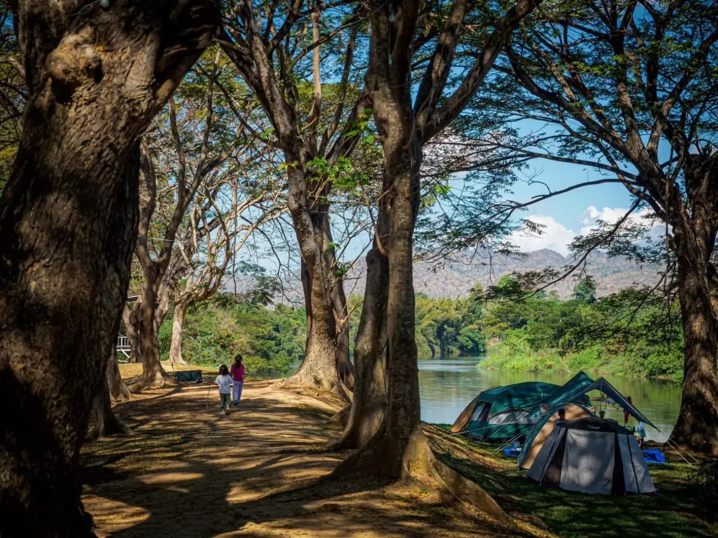 Fishing in The Legacy River Kwai Resort