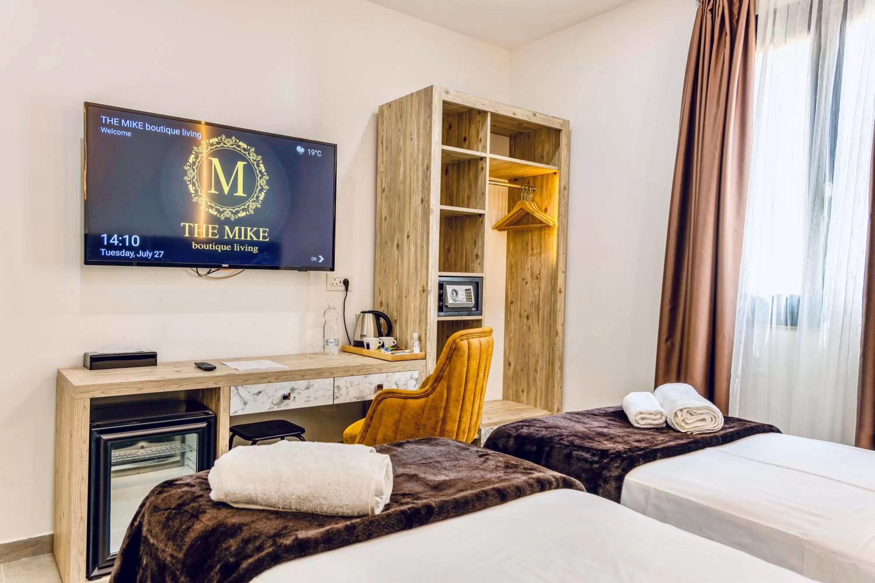 Bedroom, Bed in The Mike Hotel by CX Collection