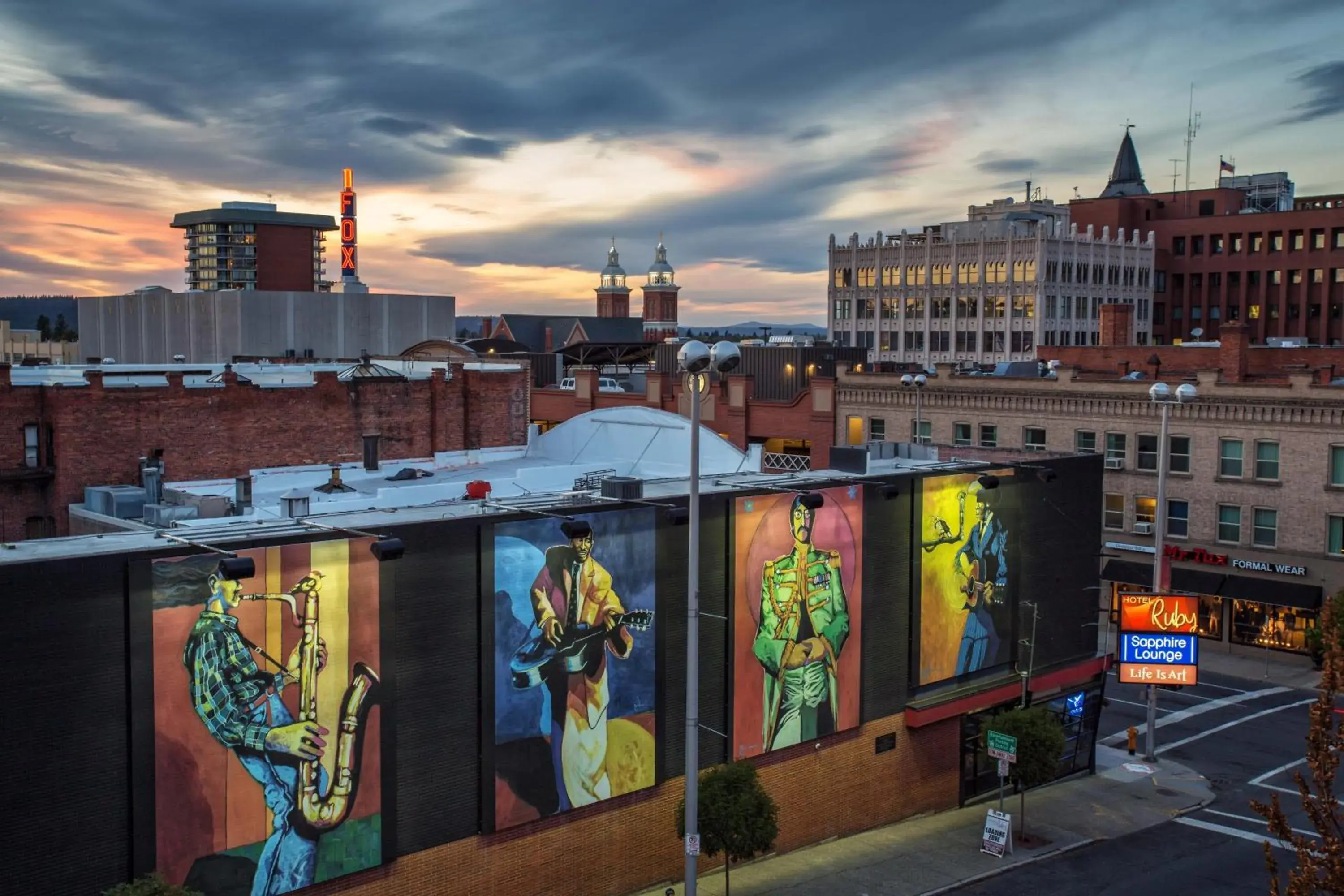 Bird's eye view in Hotel Ruby Bird's eye view in Hotel Ruby