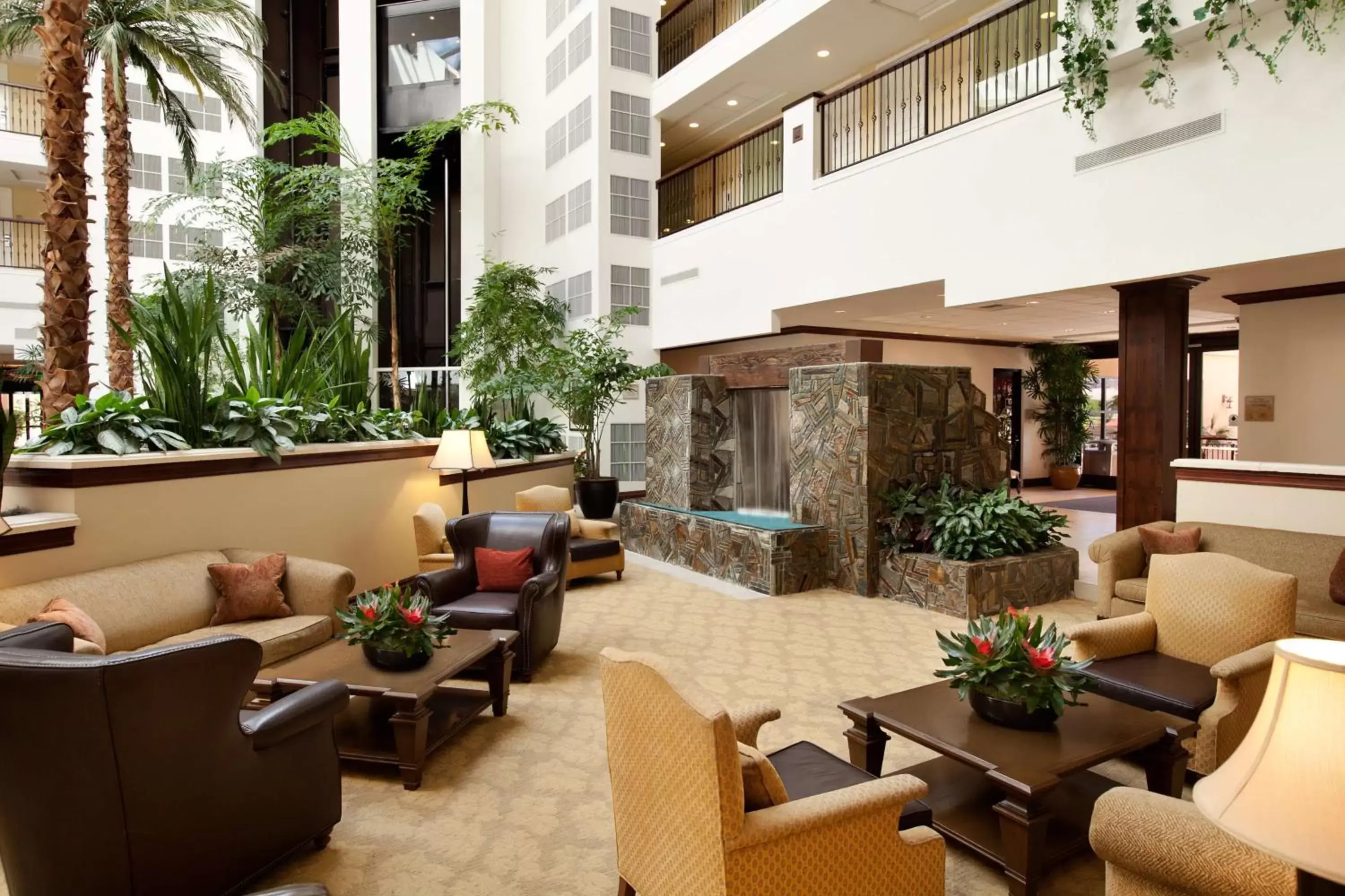 Lobby or reception in Embassy Suites La Quinta Hotel & Spa