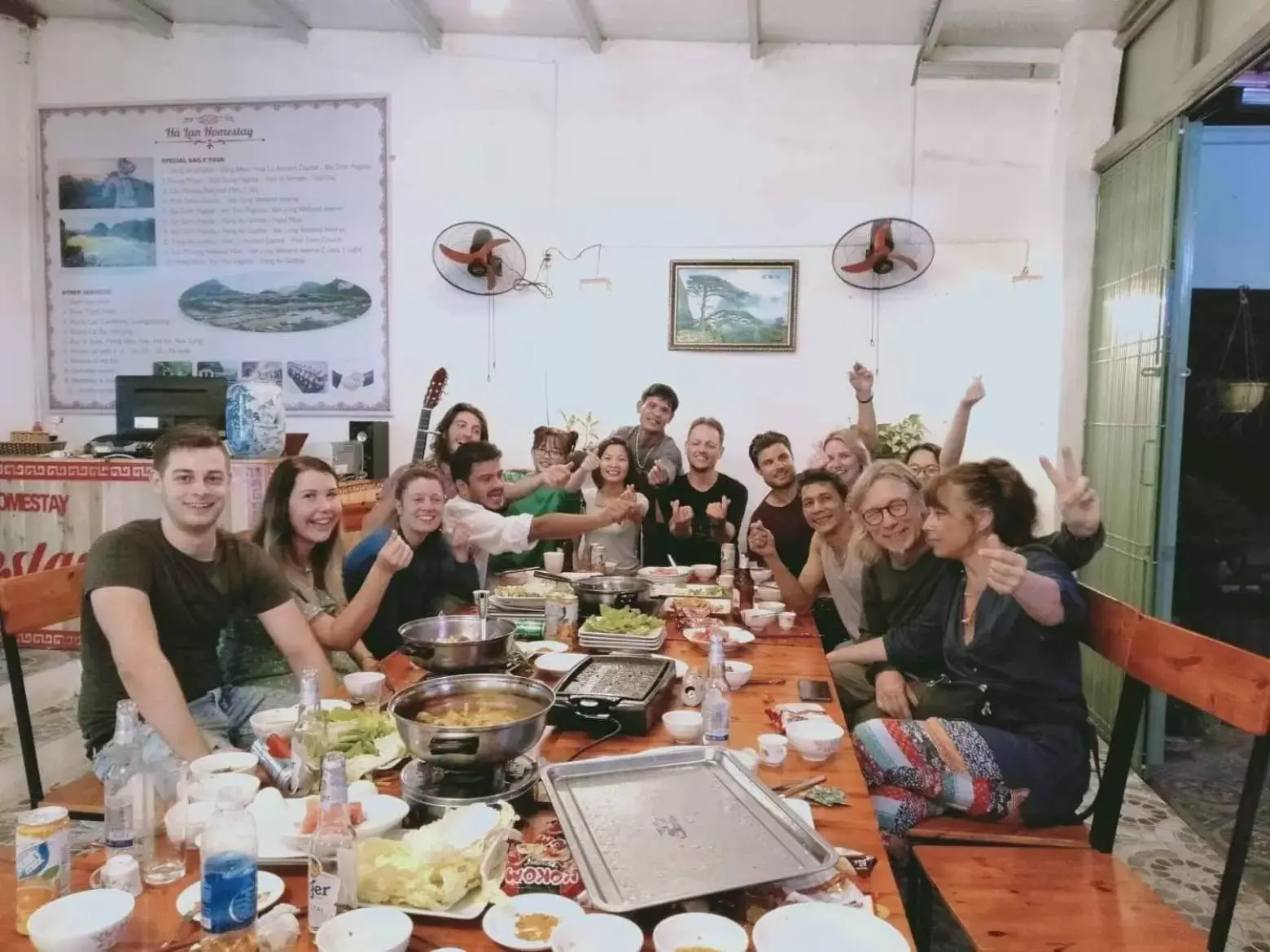 Restaurant/places to eat in Ha Lan Homestay Restaurant/places to eat in Ha Lan Homestay