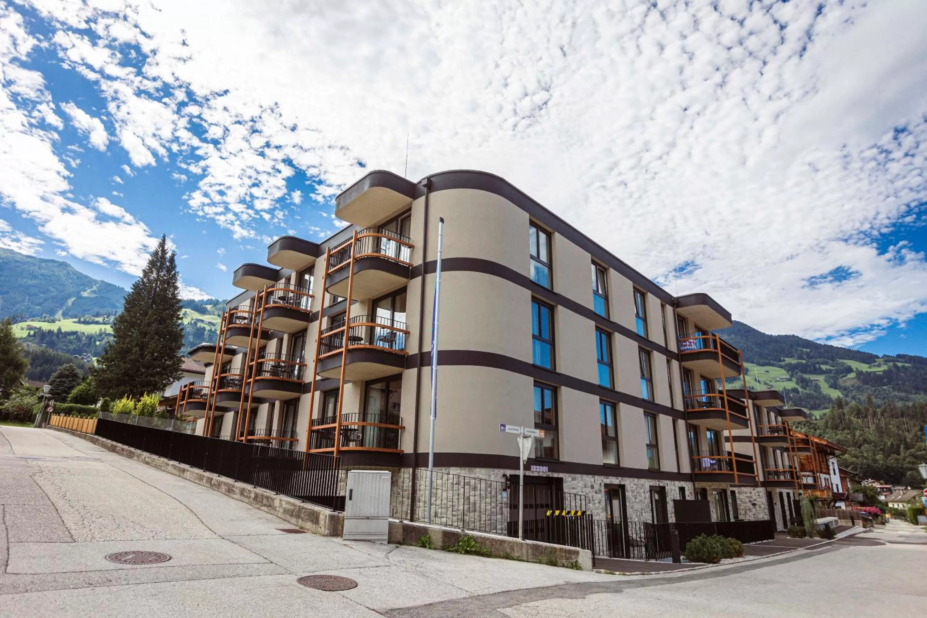 Property building in Zillertal Suites Fügen by ALPS RESORTS
