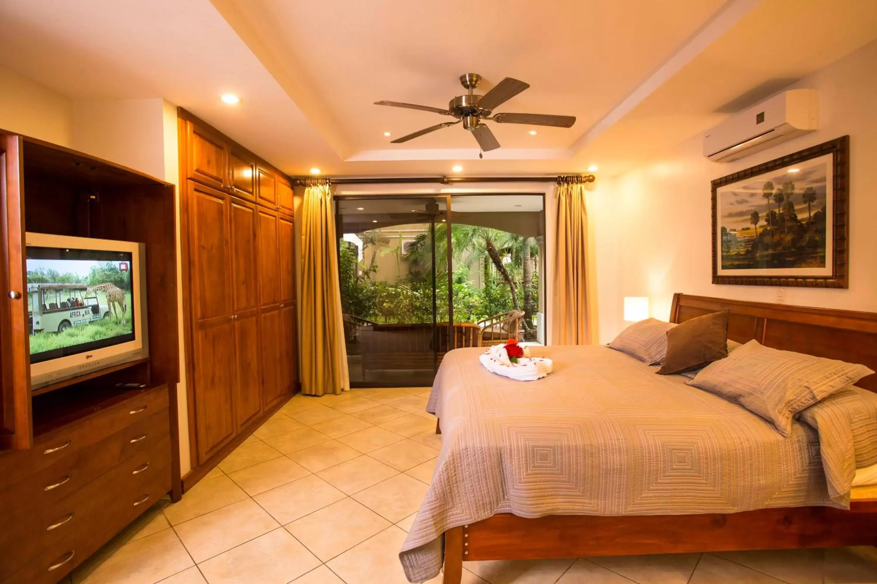 Bedroom in Monte Carlo Luxury Condominiums