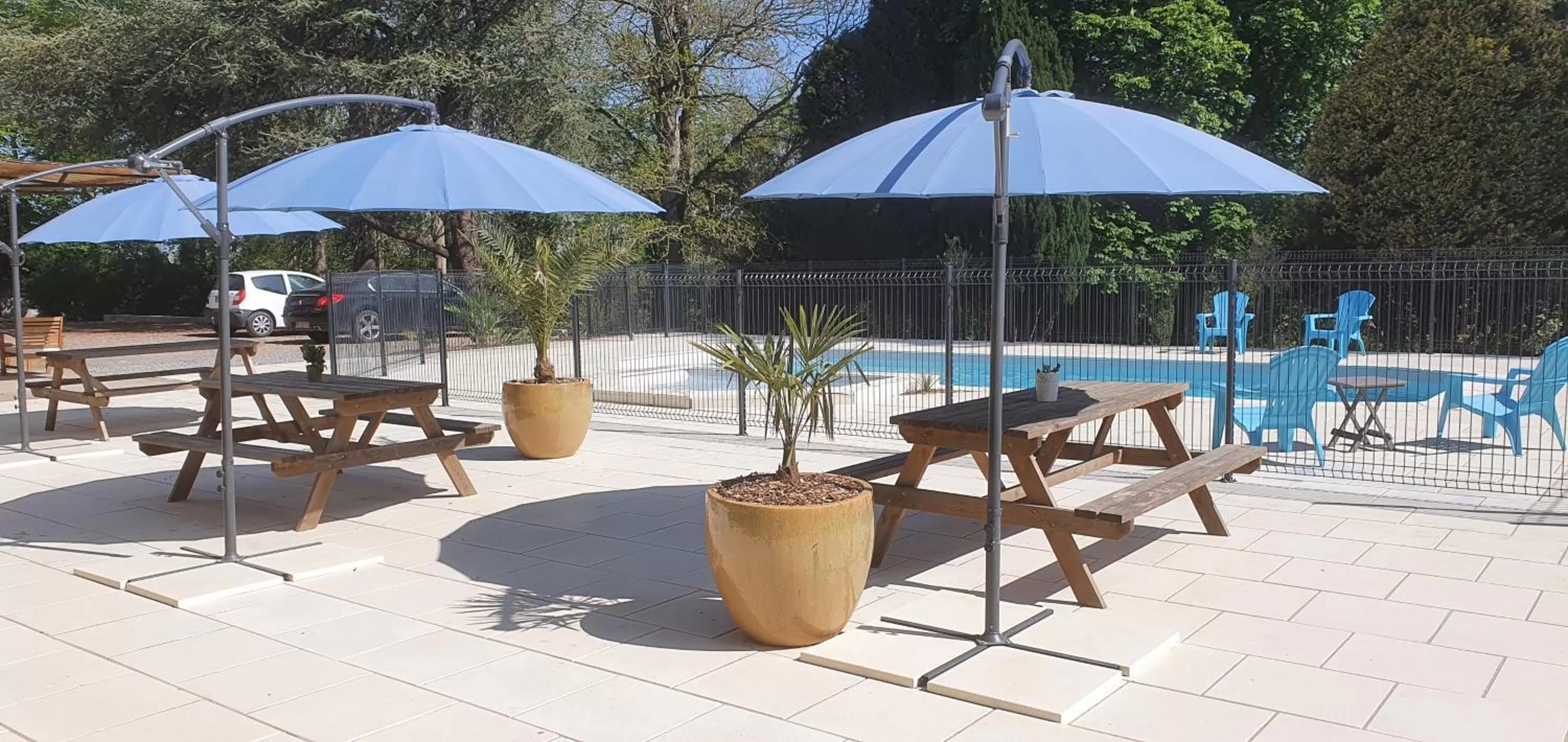 Swimming pool in Cosy Er Lann Chambres d'Hôtes