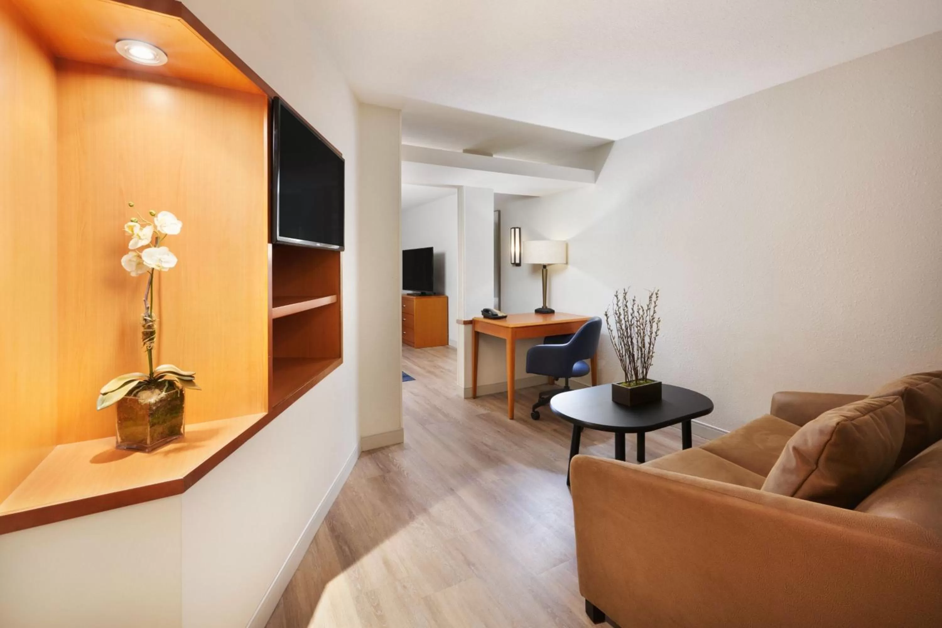 Living room in Fairfield Inn & Suites By Marriott Hinesville Fort Stewart