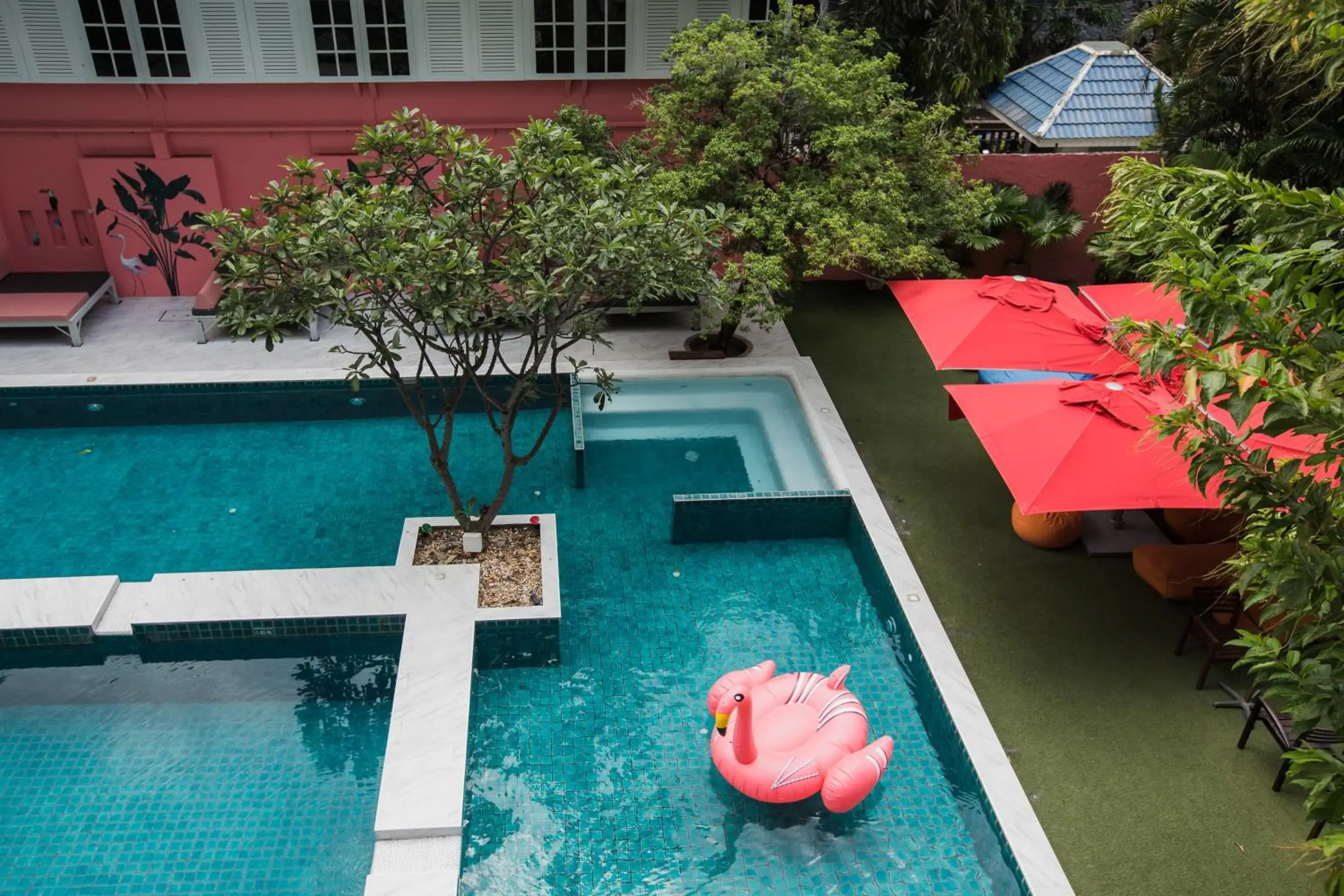 Pool View in Sandalay Resort Pattaya