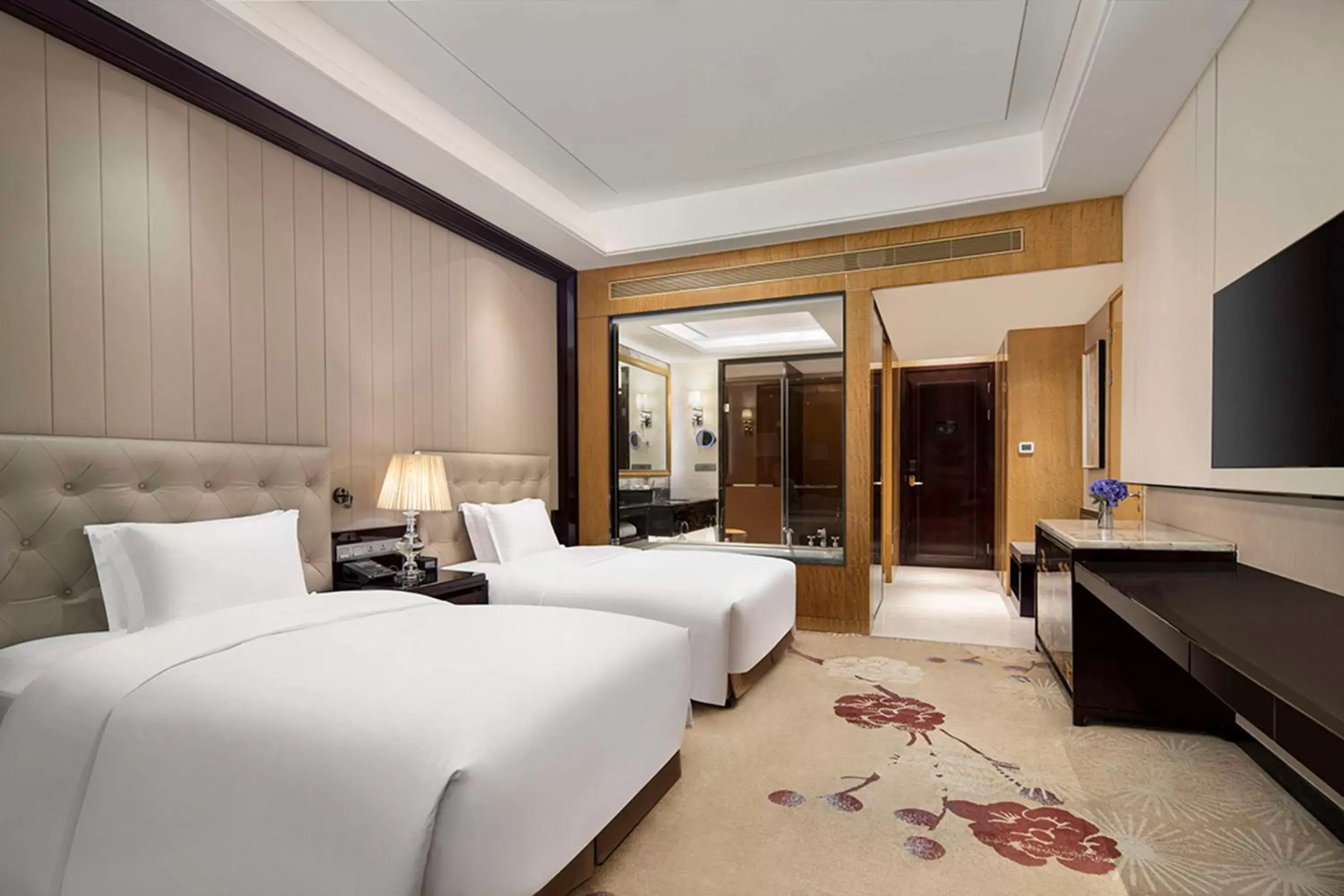 Bed in Hilton Nanjing