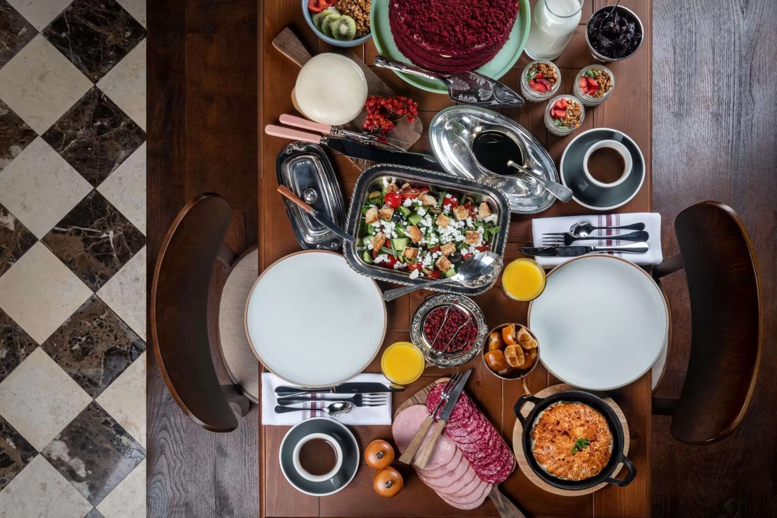 Breakfast in Communal Hotel Plekhanovi