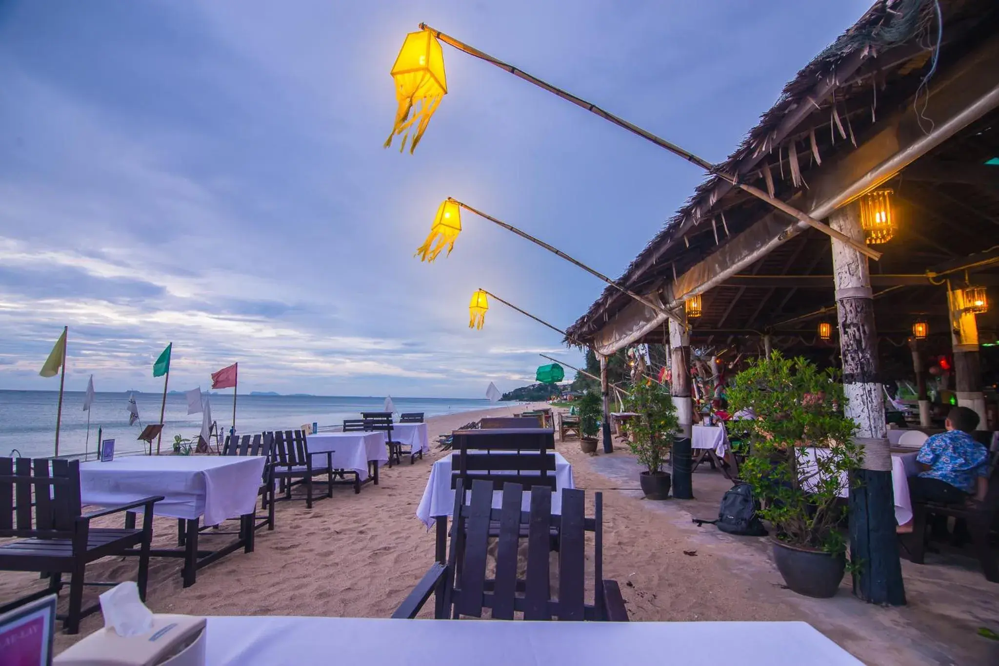 Sea view, Restaurant/Places to Eat in Lanta Nice Beach Resort - SHA Extra Plus