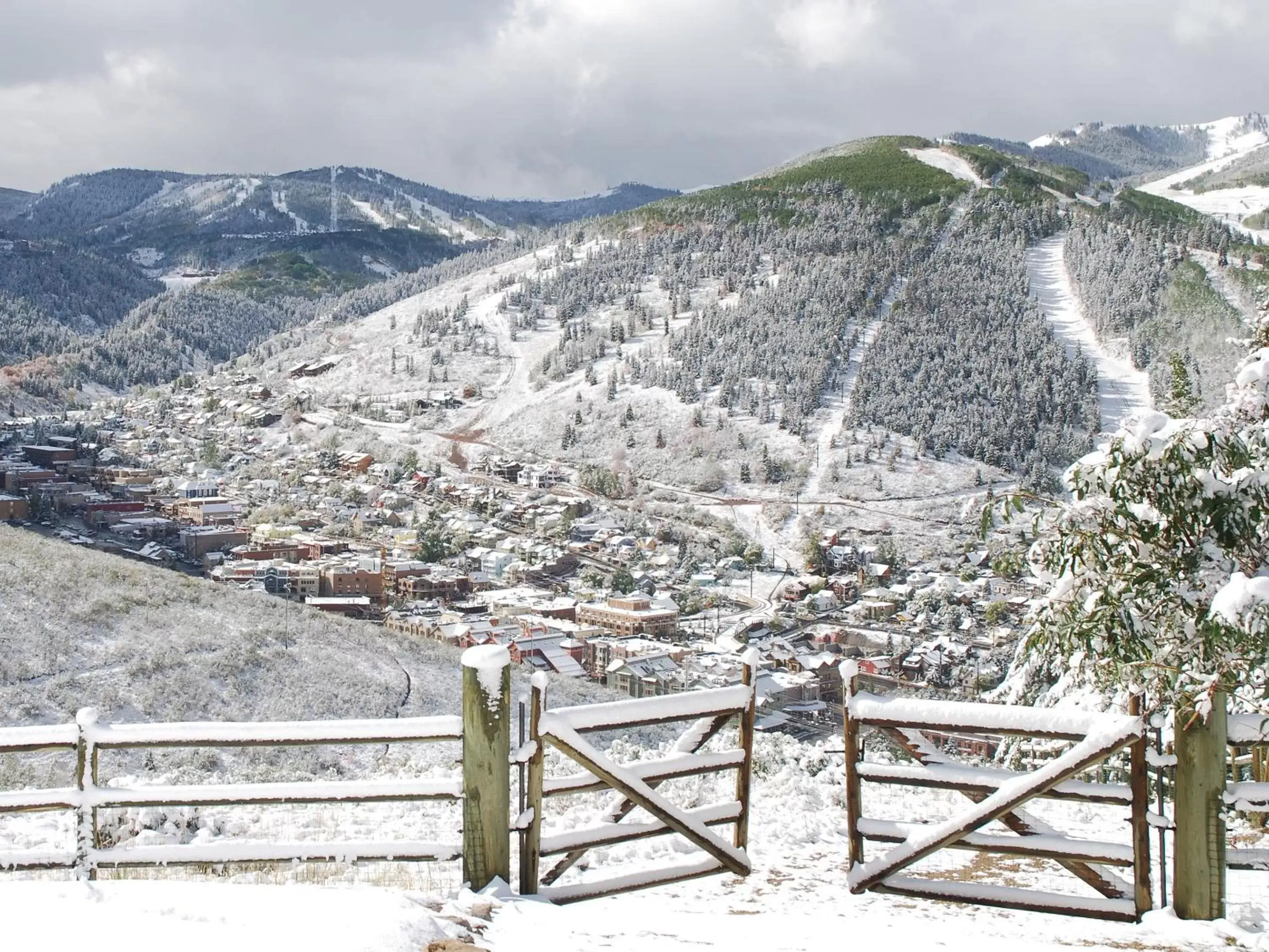 Winter in Treasure Mountain Inn