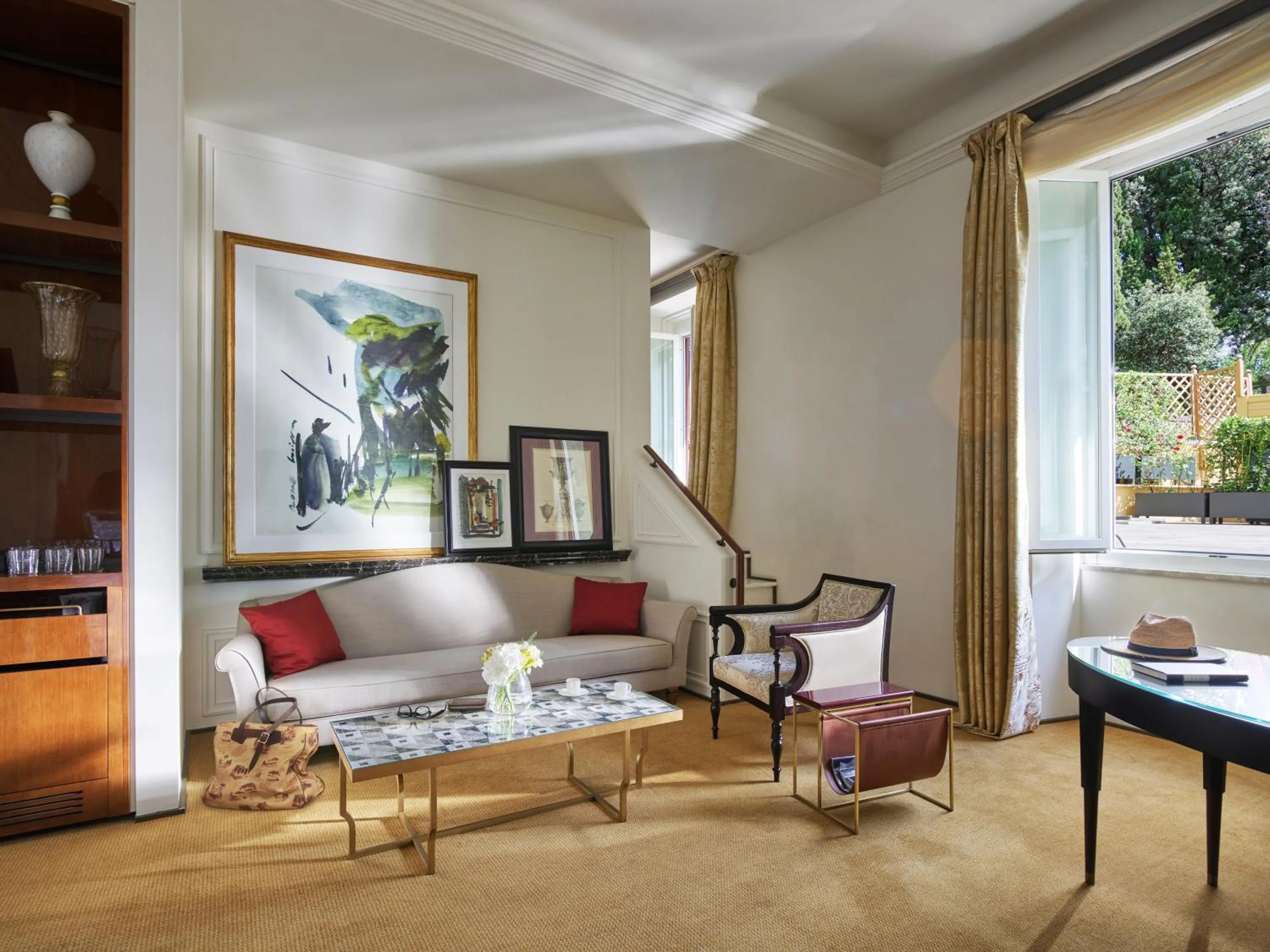 Living room in Hotel Eden - Dorchester Collection