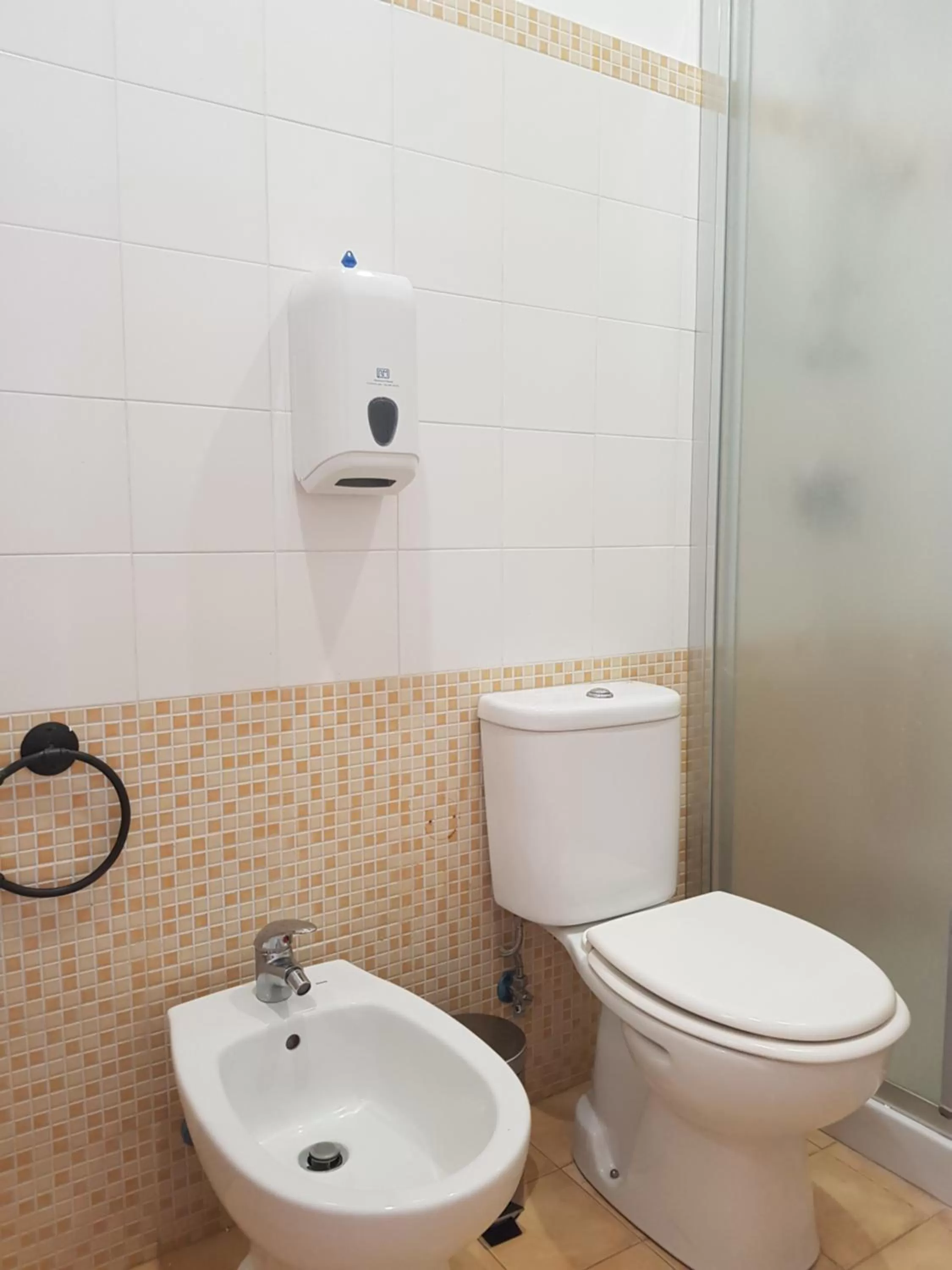 Shower in B&B Gisira