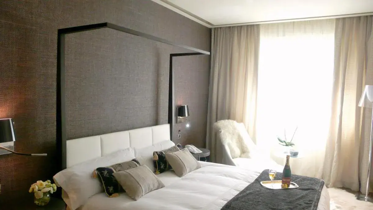 Bed in Gran Hotel Nagari Boutique & Spa