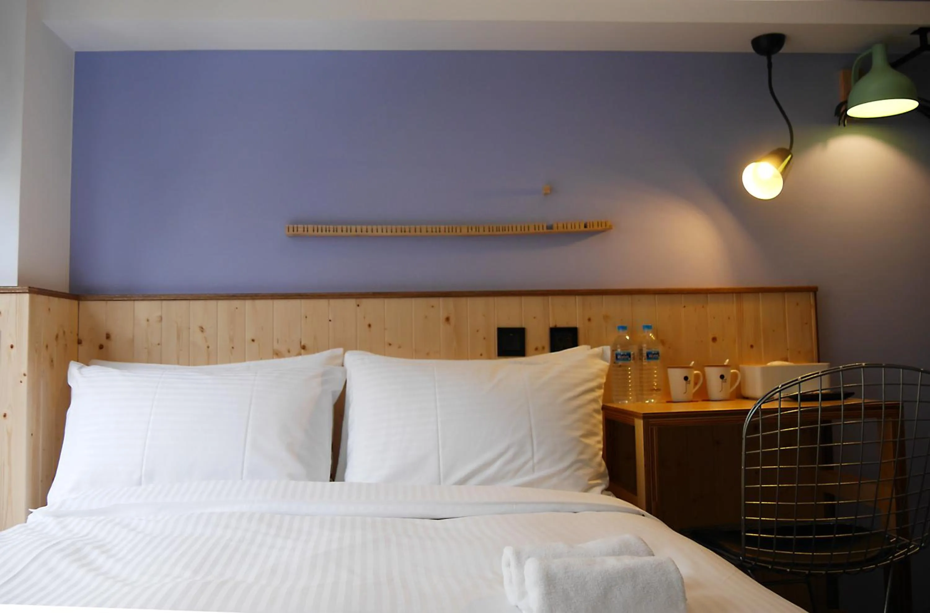 Bed in Just Inn Xin Yi 正旅館 信義