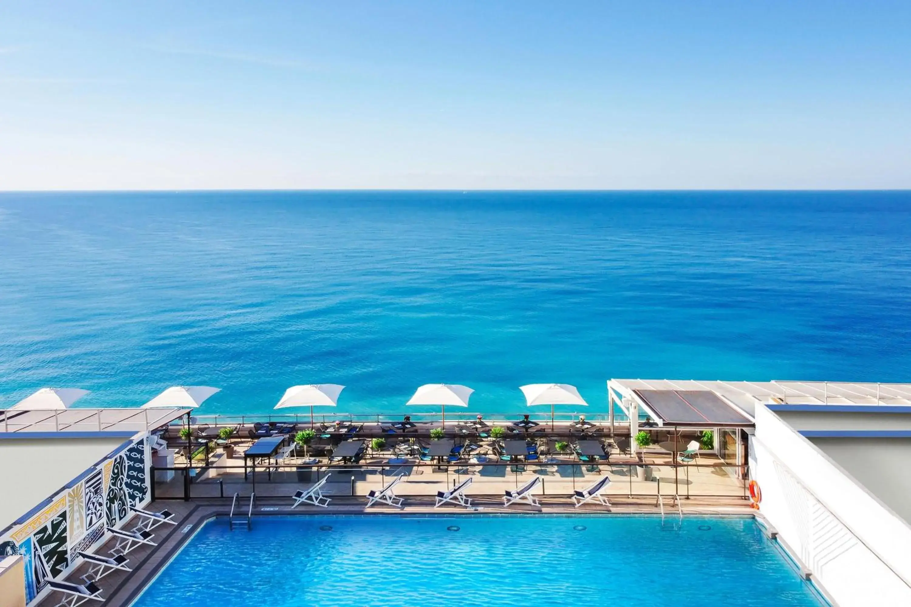 Swimming pool, Pool View in Le Meridien Nice