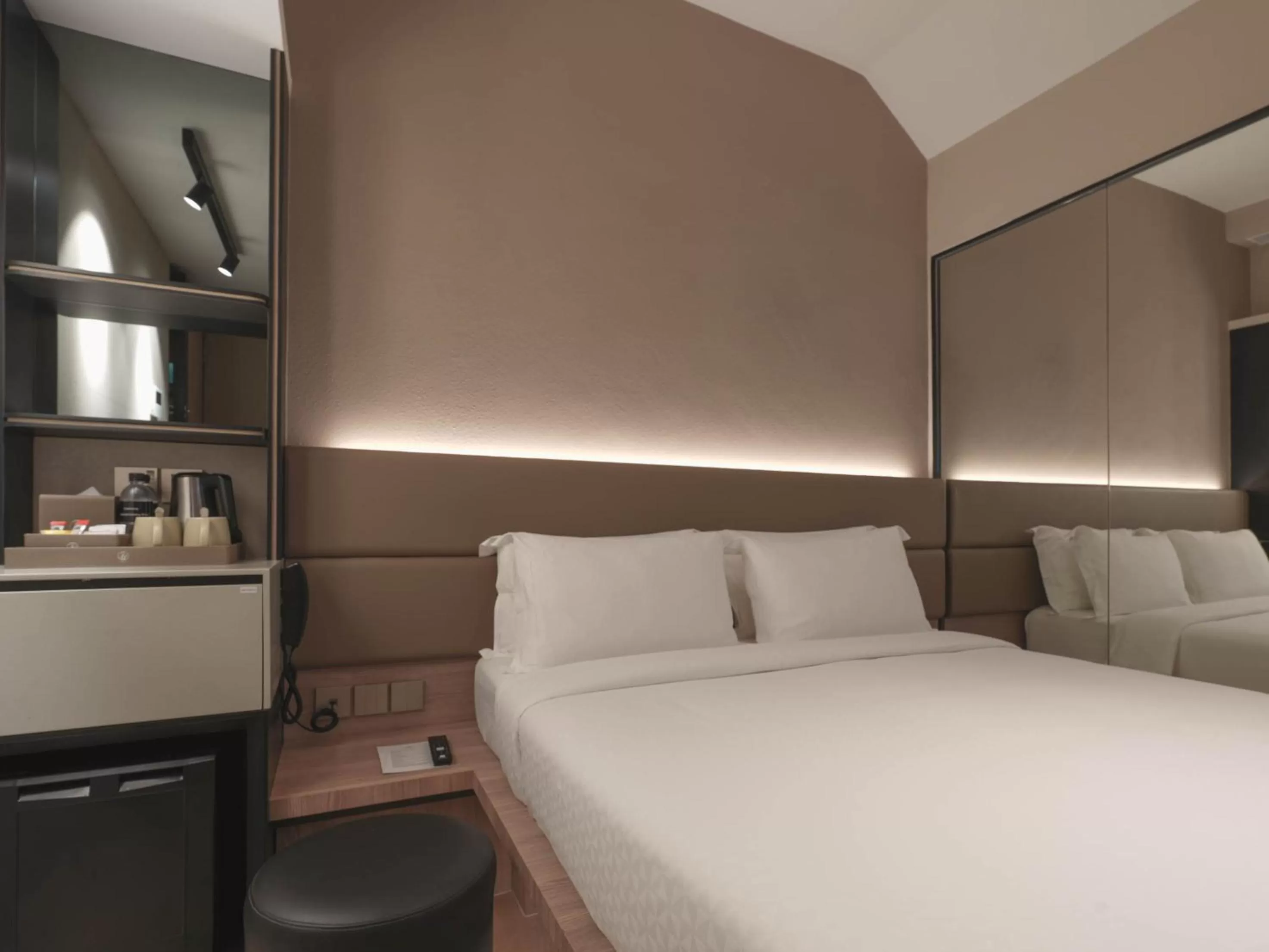 Bed in Hotel 1900 Chinatown