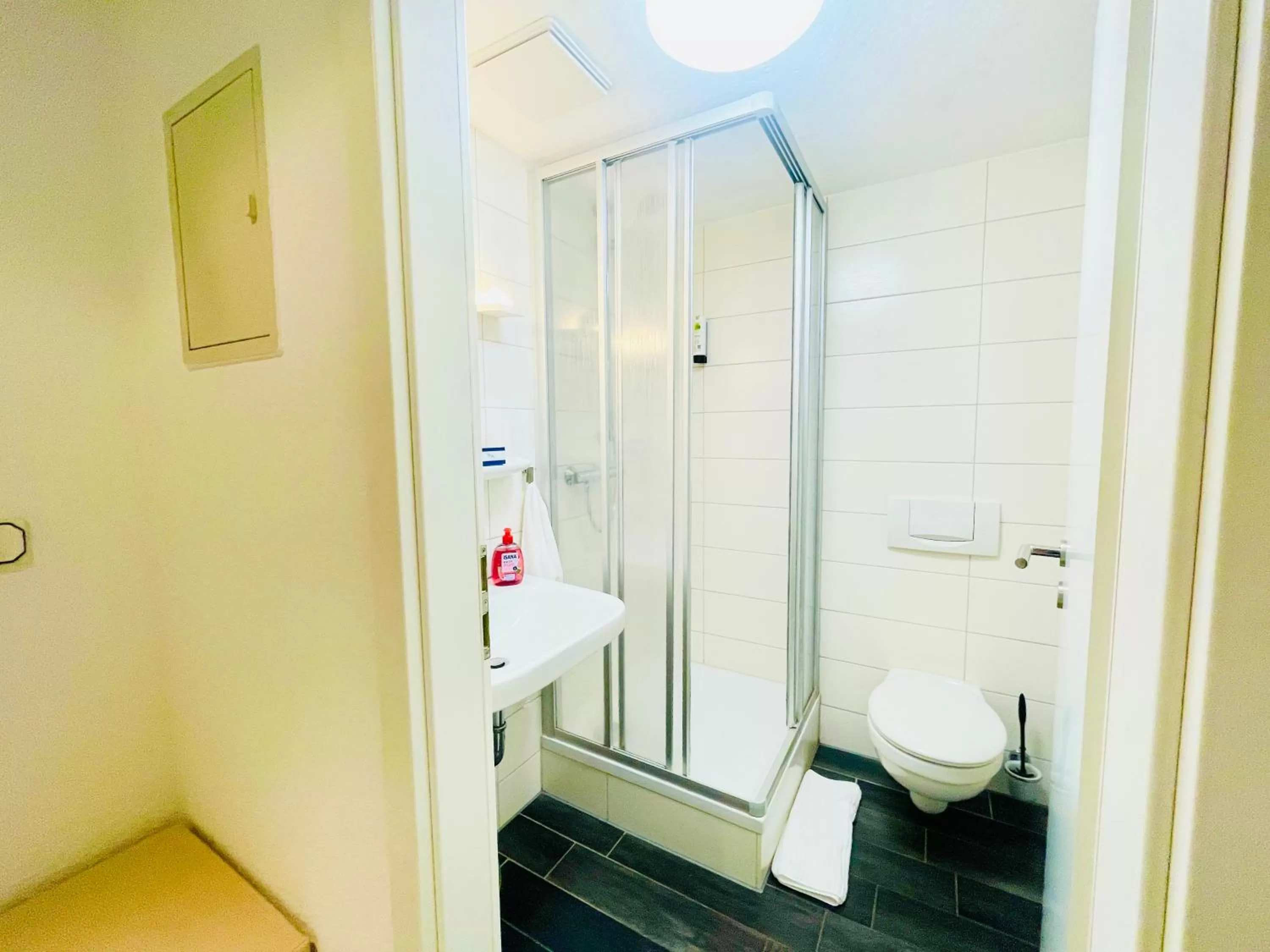 Bathroom in Saale, Marktplatz Zentrum, Apartmenthaus am Dom von Plant Room