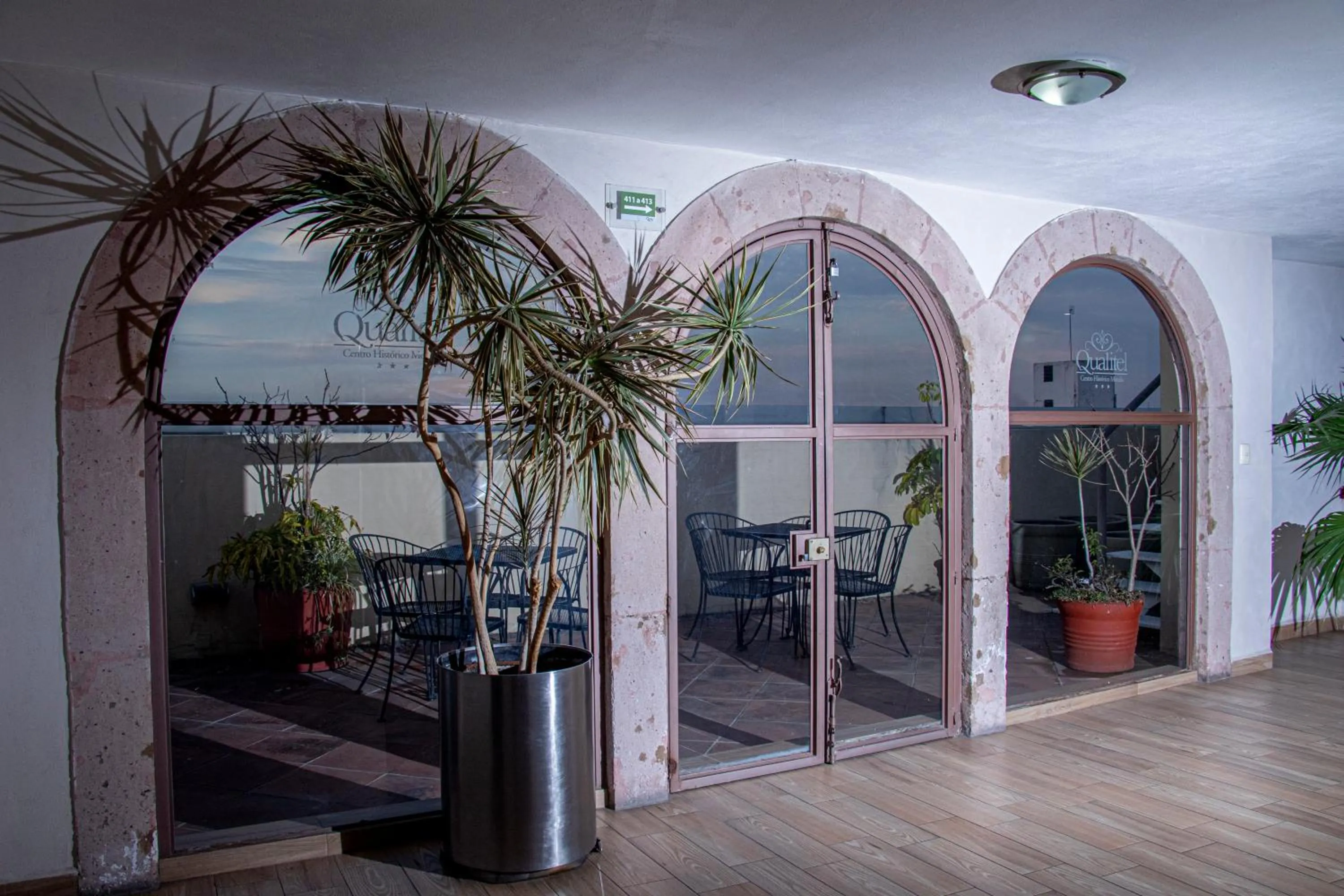 Balcony/Terrace in Hotel Qualitel Centro Histórico