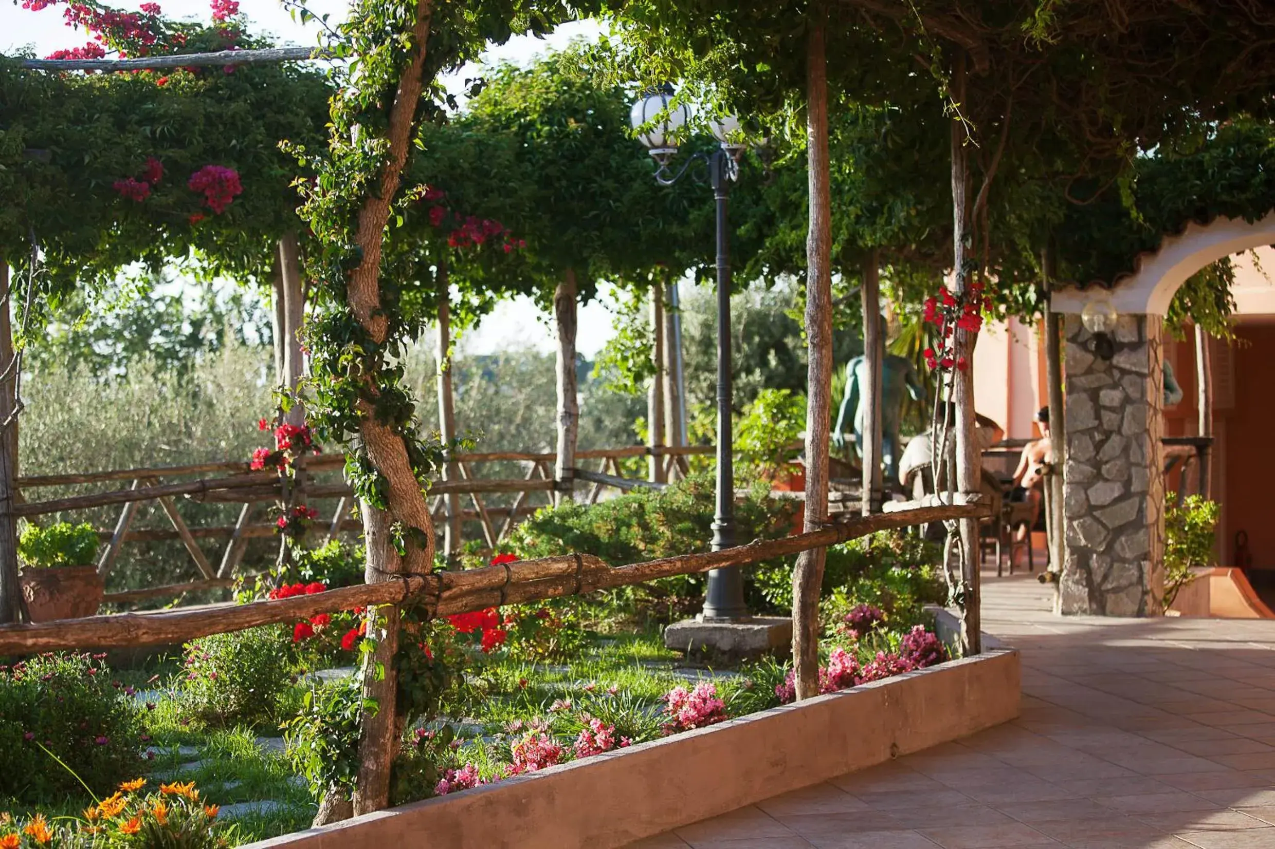 Garden in Hotel Il Girasole