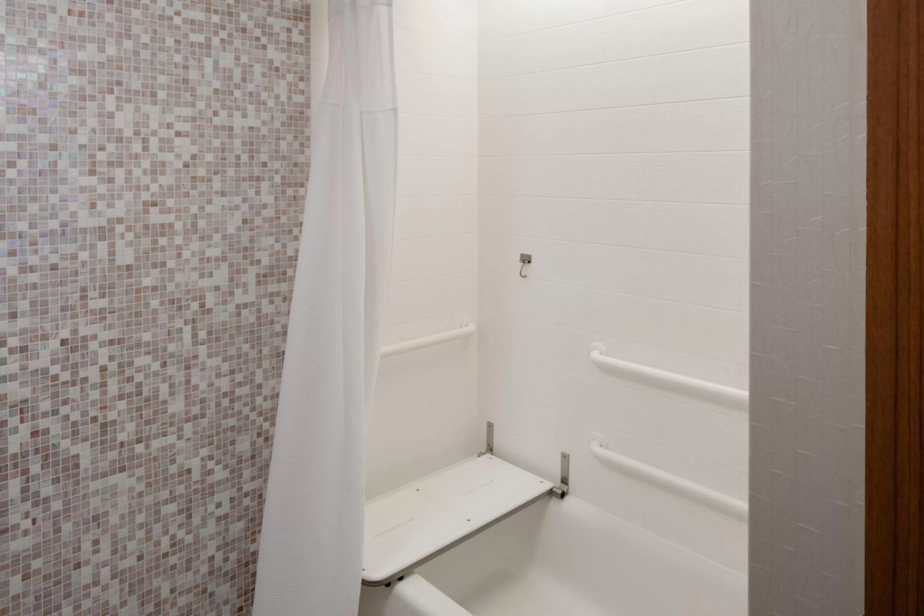 Bathroom in Springhill Suites by Marriott Detroit Metro Airport Romulus