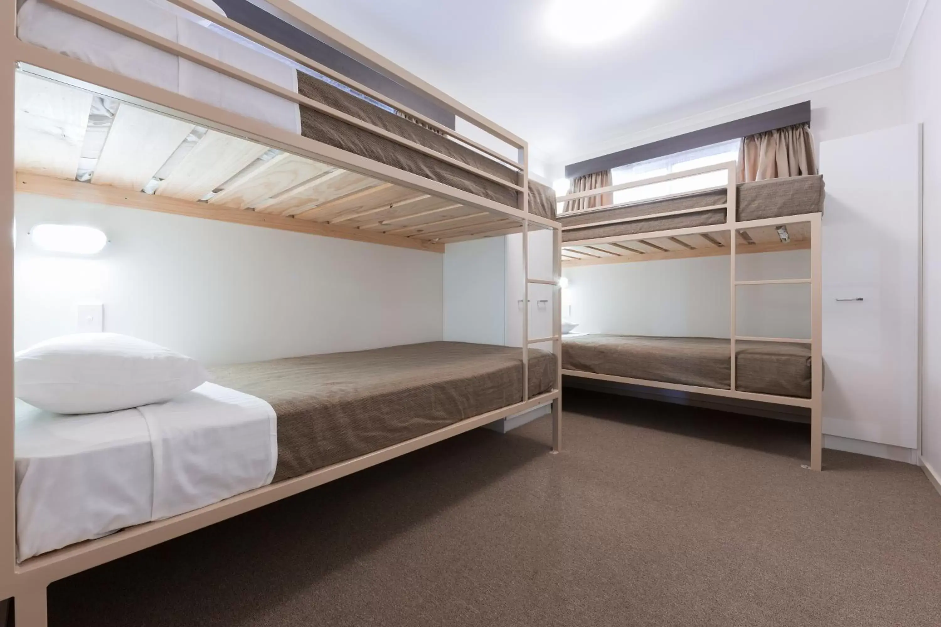 Bedroom, Bunk Bed in Alivio Tourist Park Canberra