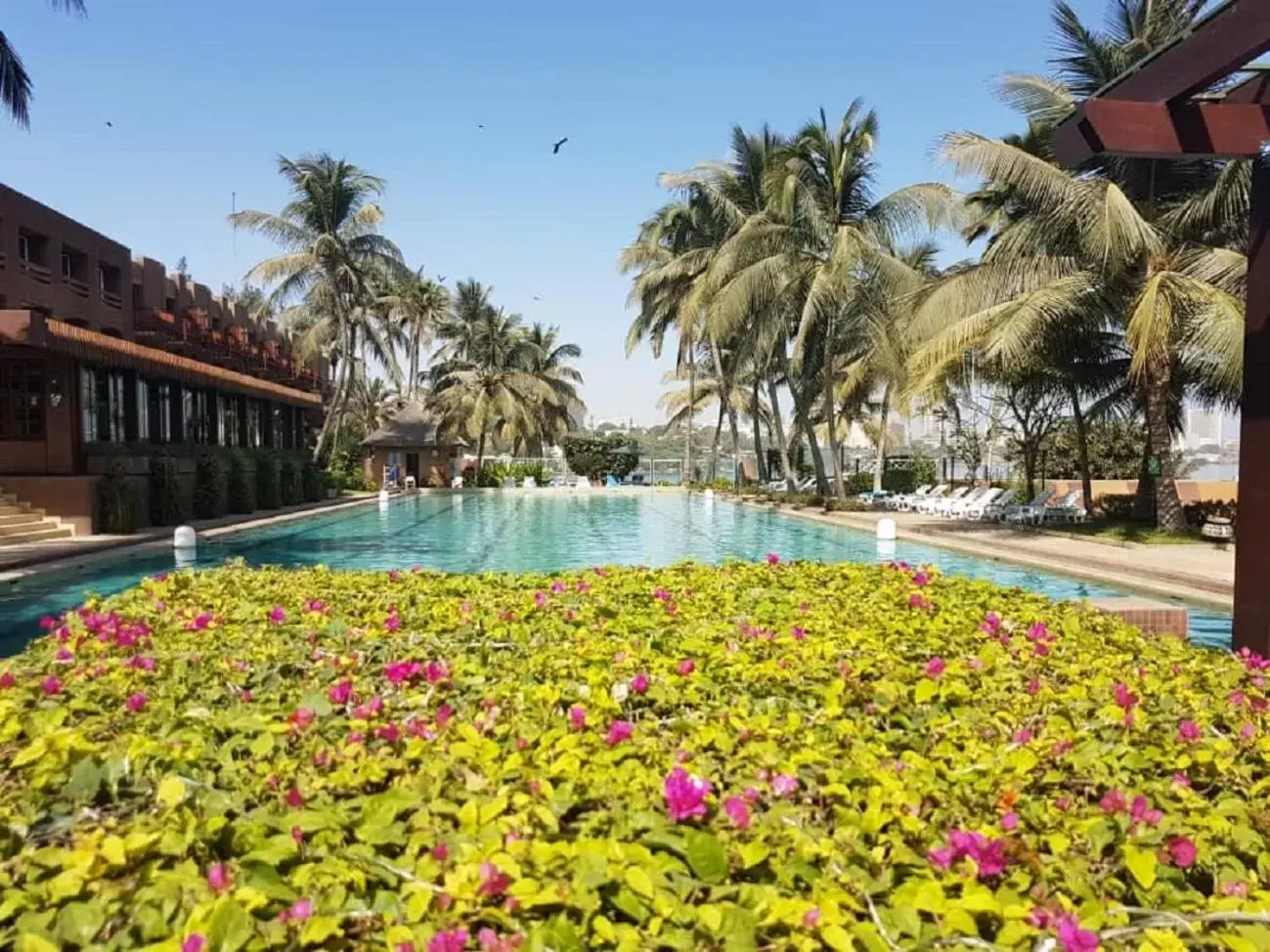 Pool view, Swimming Pool in Hotel Jardin Savana Dakar