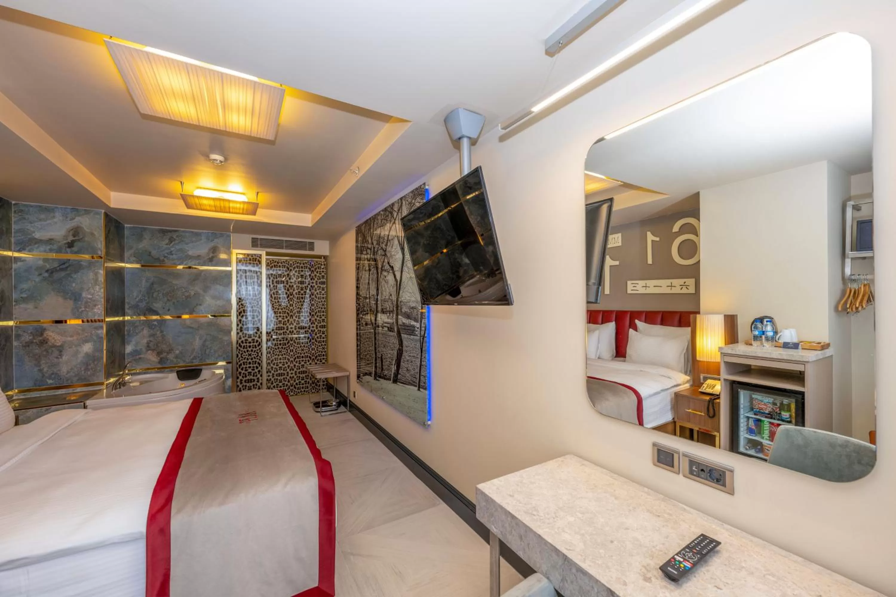 Bed in Ramada By Wyndham Istanbul Pera Taksim