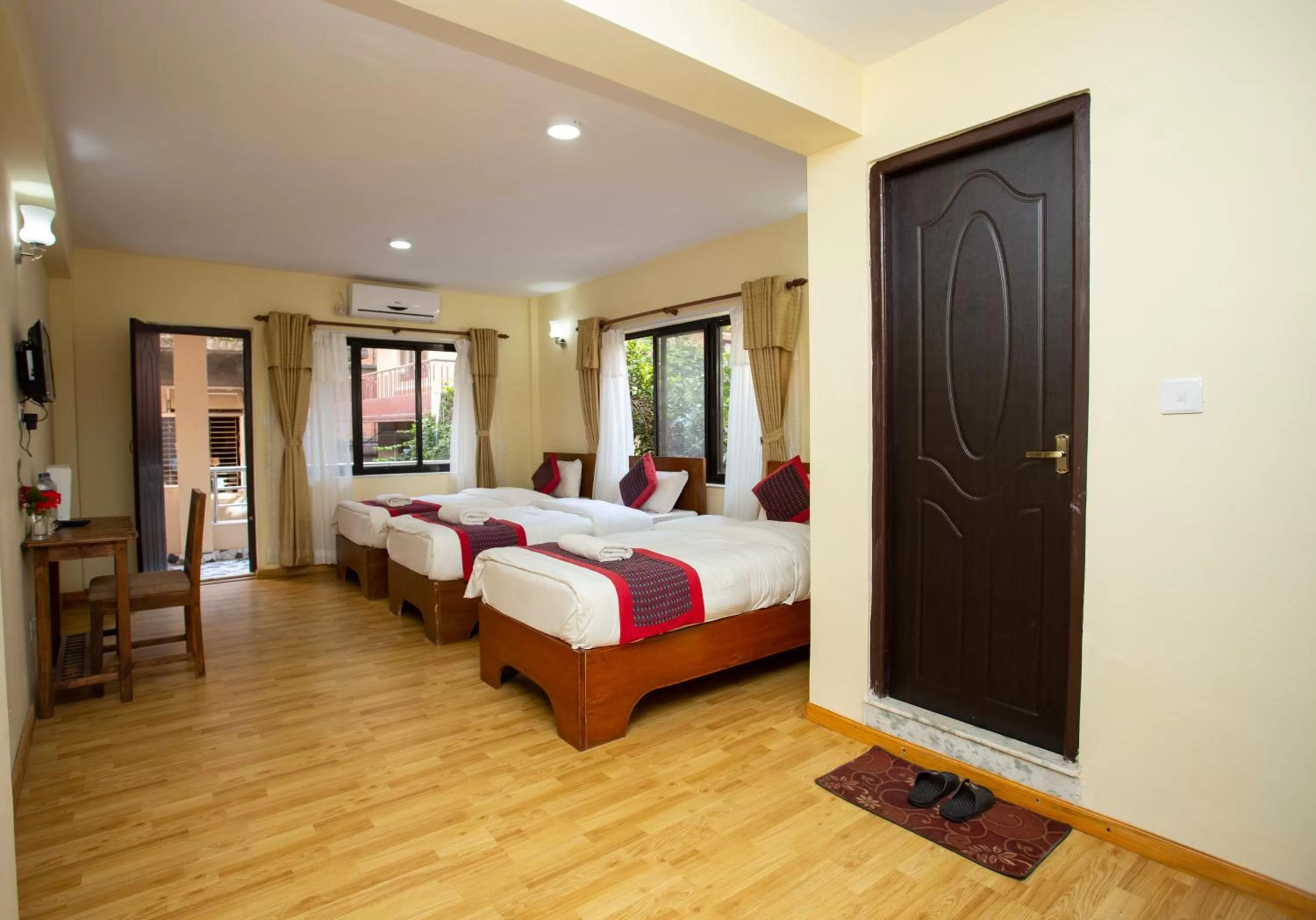 Bedroom, Bed in Kathmandu Boutique Hotel