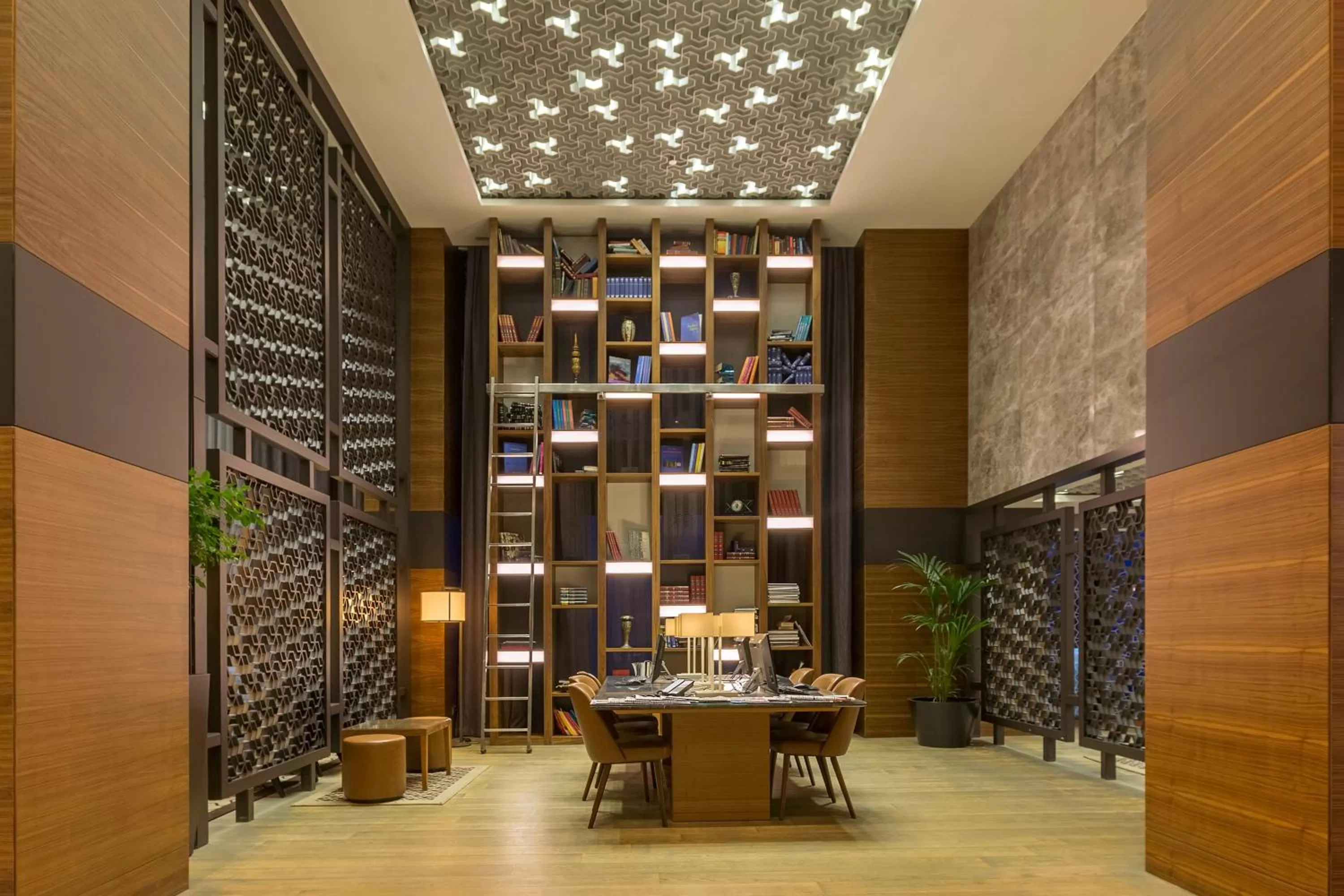 Library in Golden Tulip Istanbul Bayrampasa