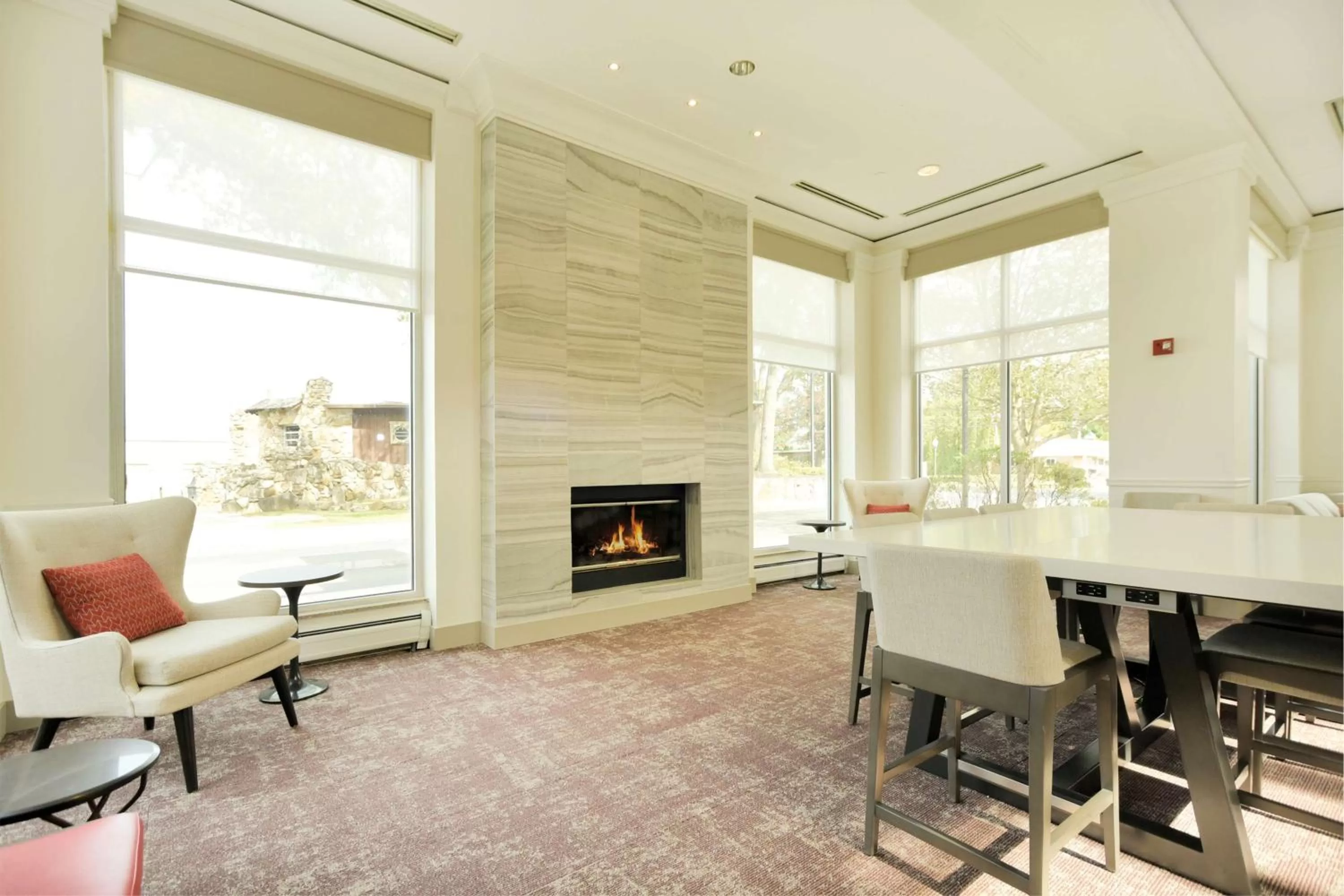 Lobby or reception in Hilton Garden Inn Saratoga Springs