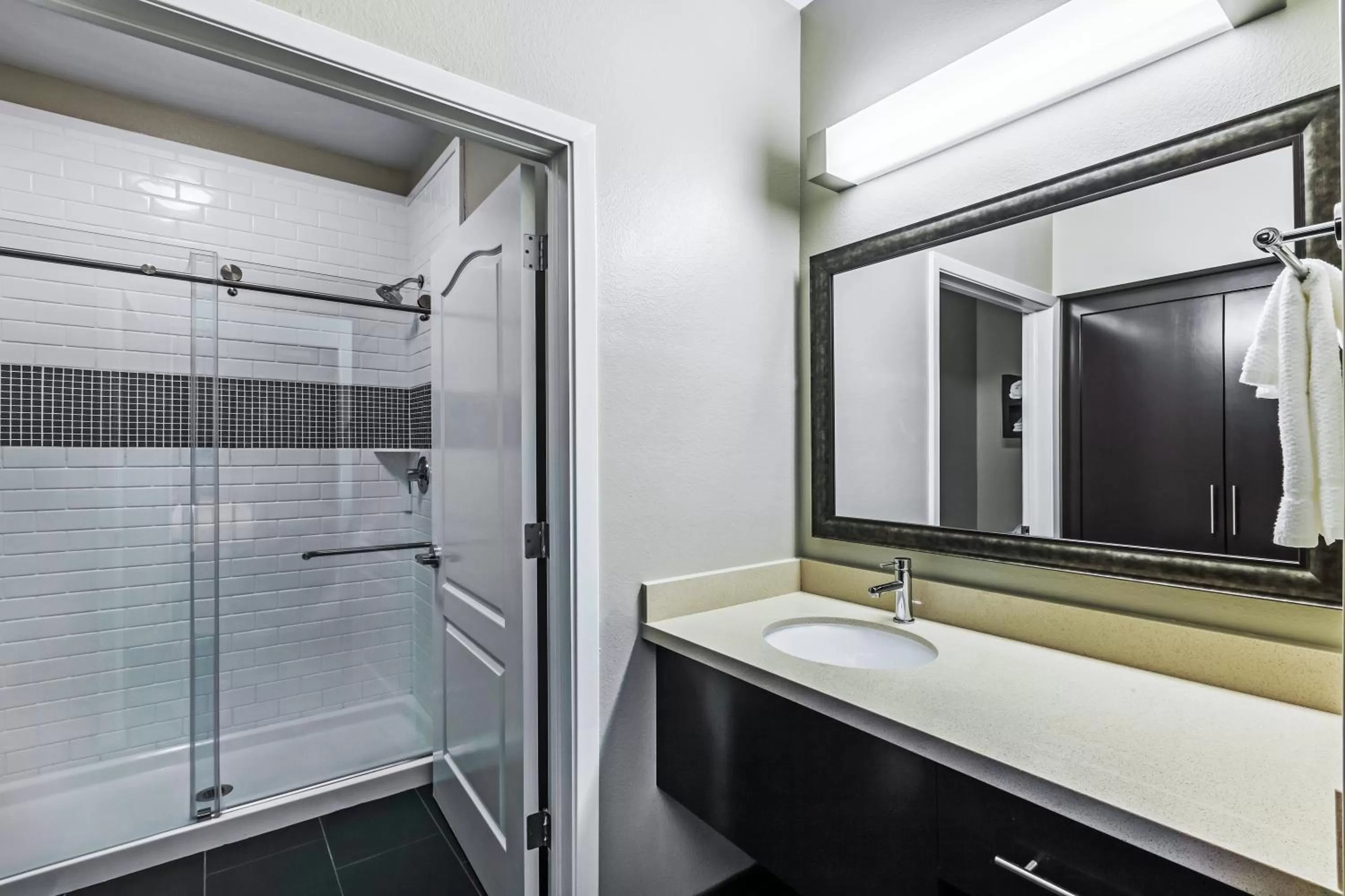 Bathroom in Staybridge Suites Fort Worth Fossil Creek by IHG