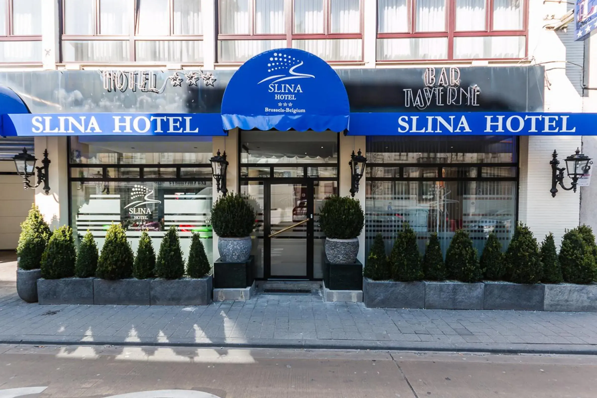 Facade/entrance in Slina Hotel Brussels