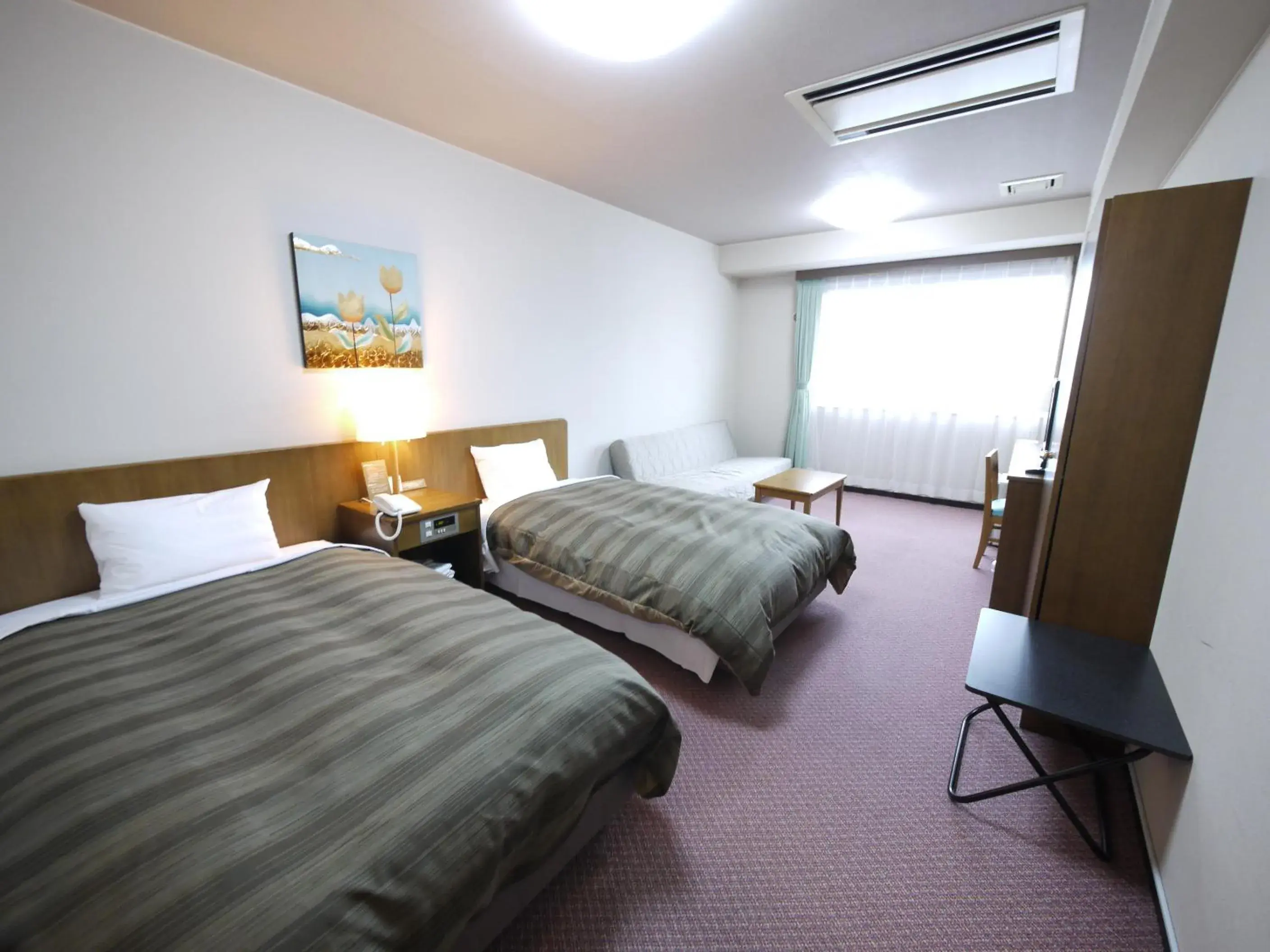 Photo of the whole room, Bed in Route Inn Grantia Hidatakayama