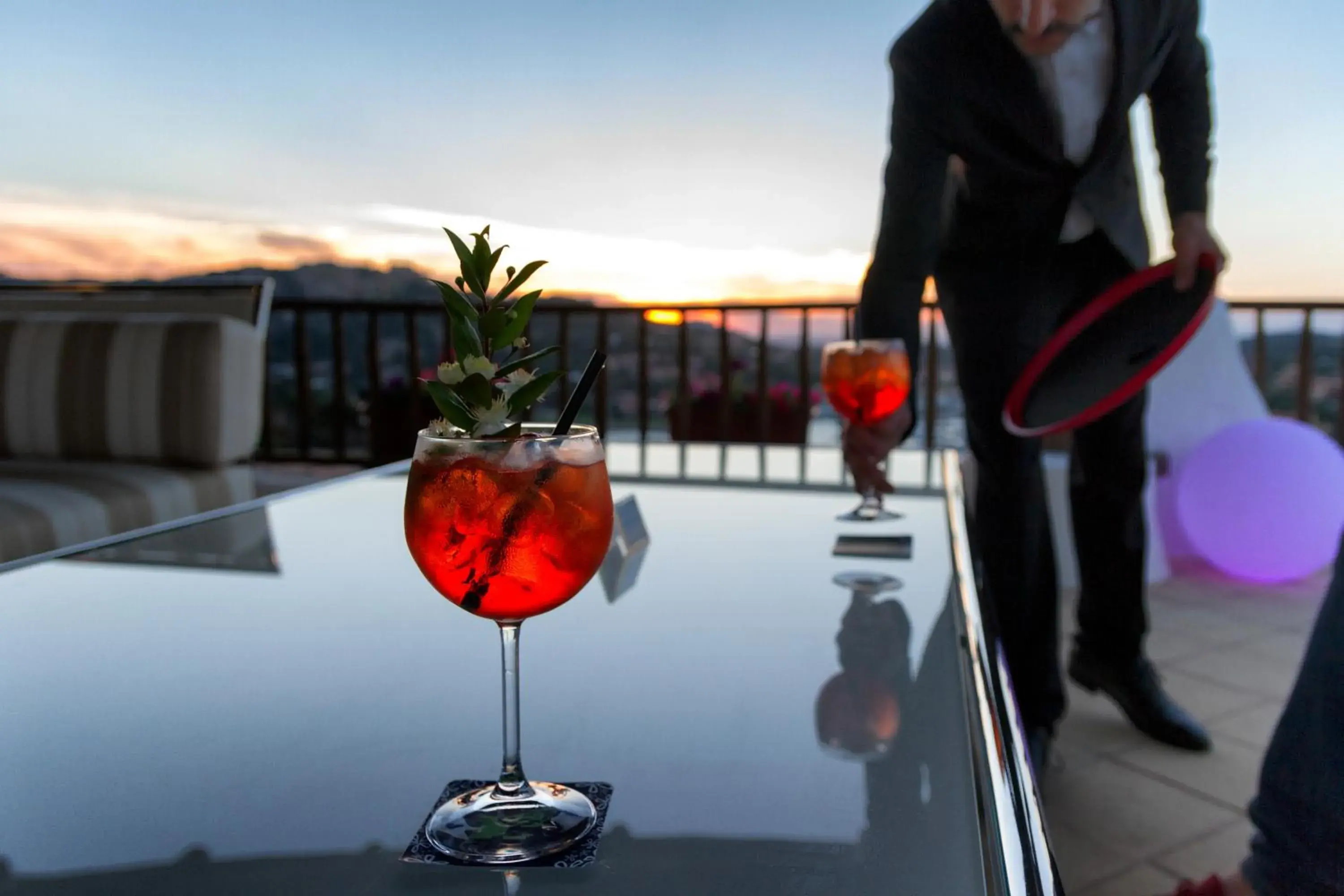 Balcony/Terrace in Hotel Luci Di La Muntagna