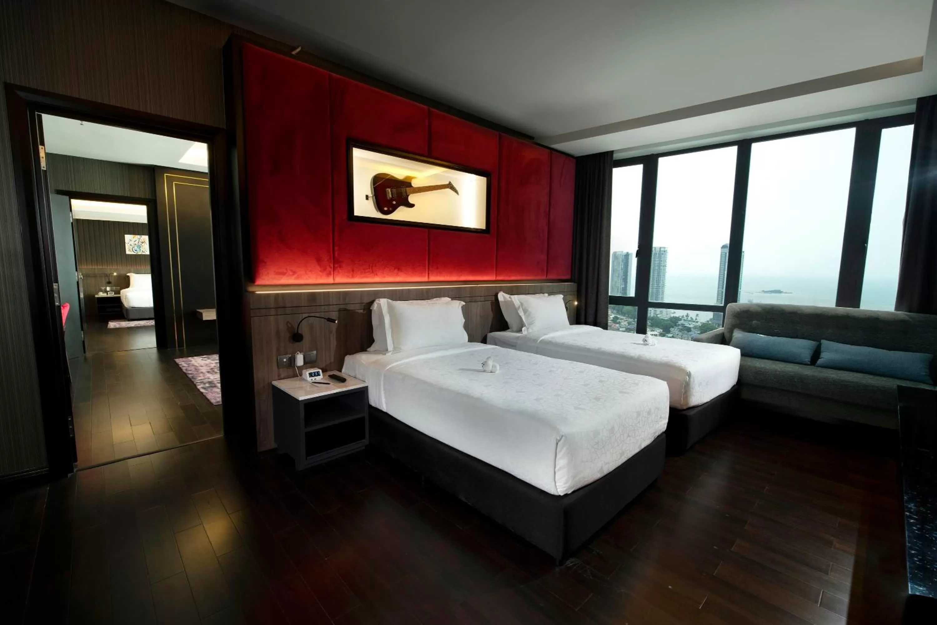 Bed in Jazz Hotel Penang