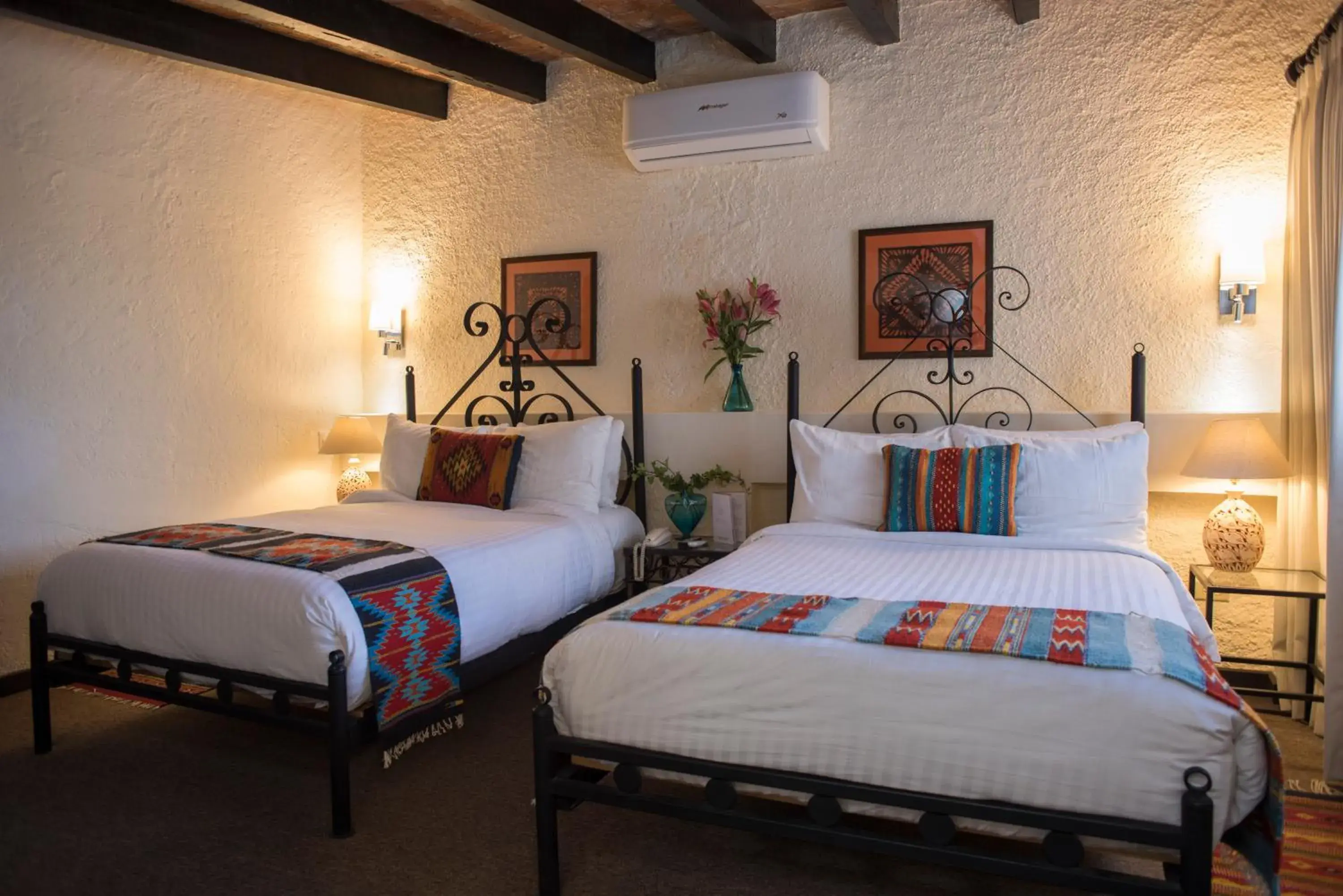 Photo of the whole room, Bed in Hacienda El Santuario San Miguel de Allende