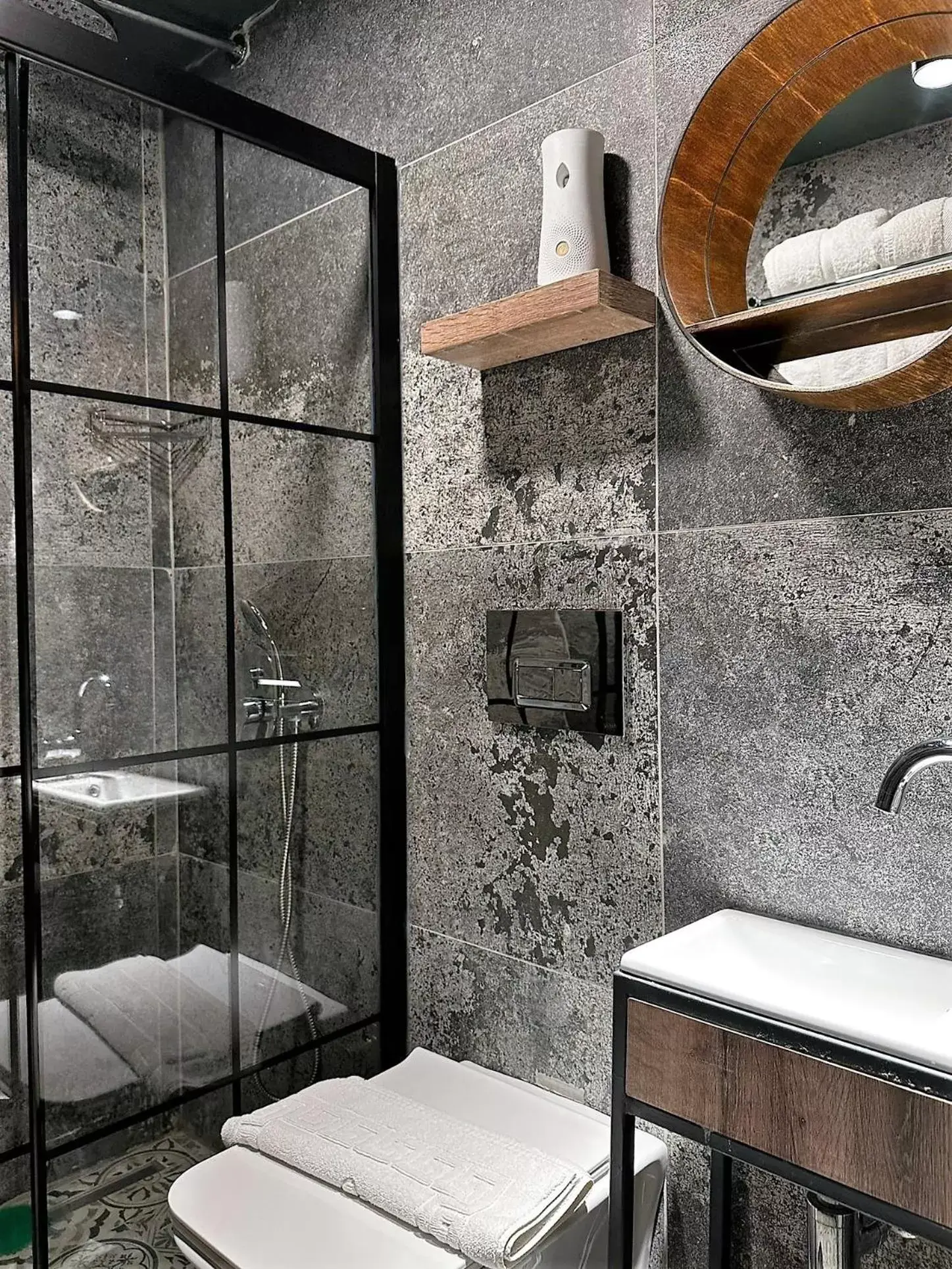 Shower, Bathroom in Sunset Boutique Hotel Marmaris