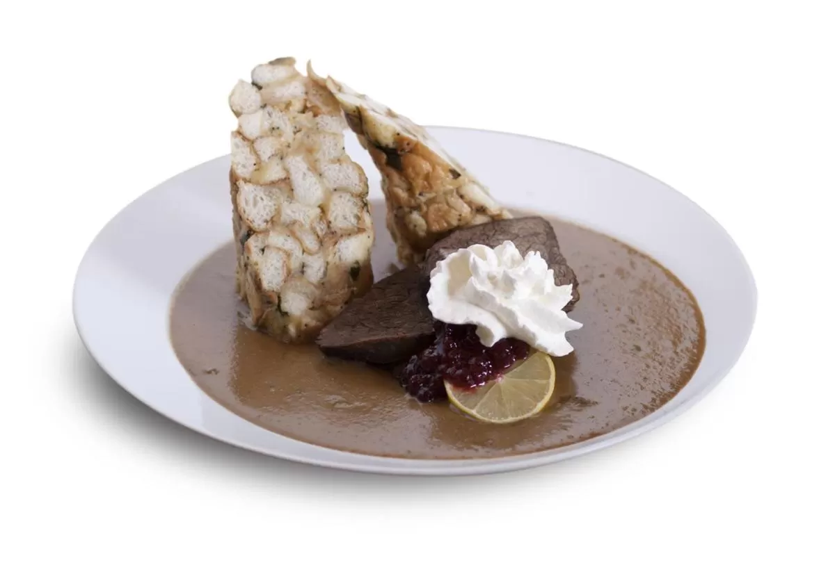 Food close-up in Motel Roubenka