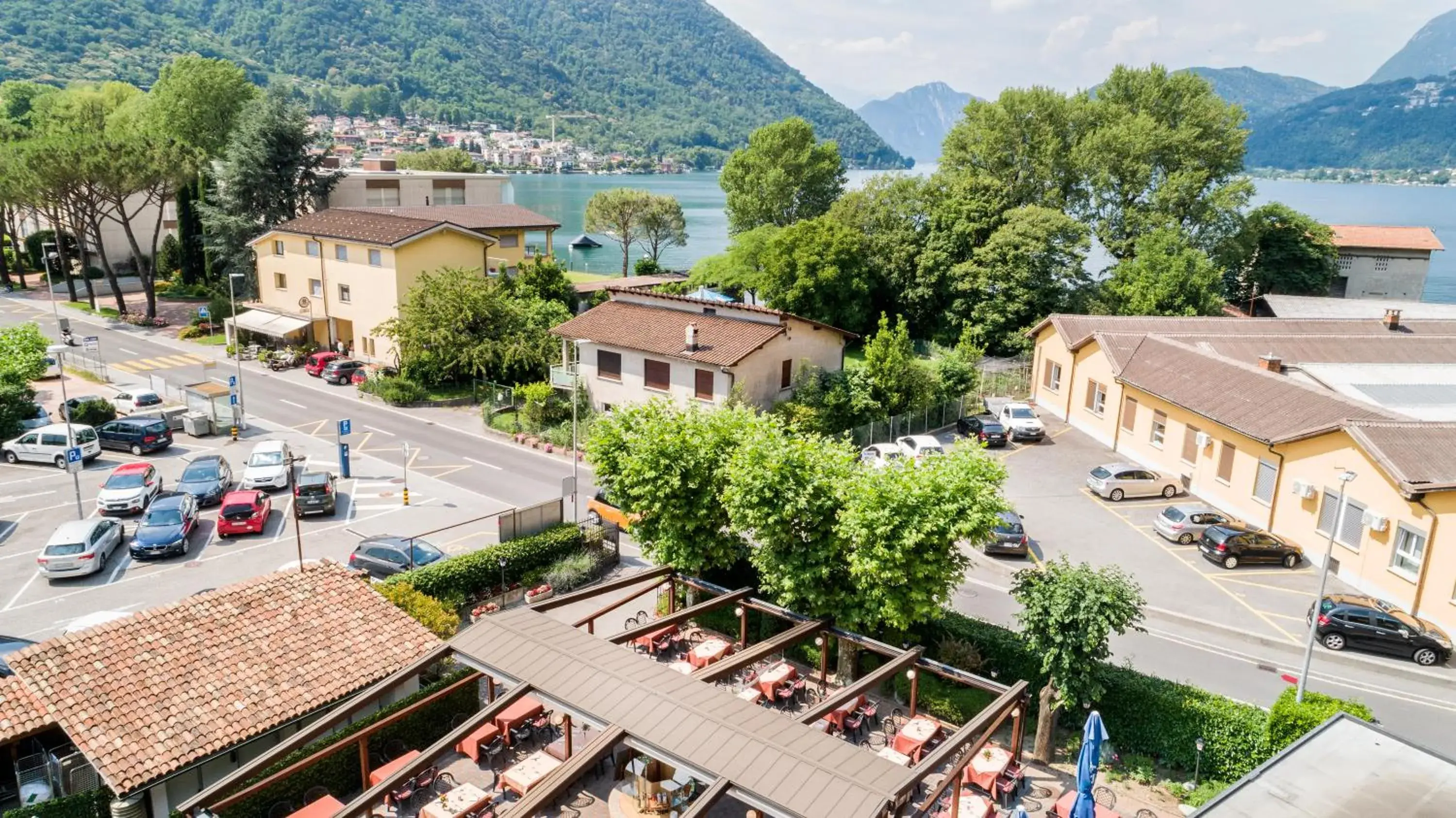 View (from property/room) in Albergo Ristorante Svizzero