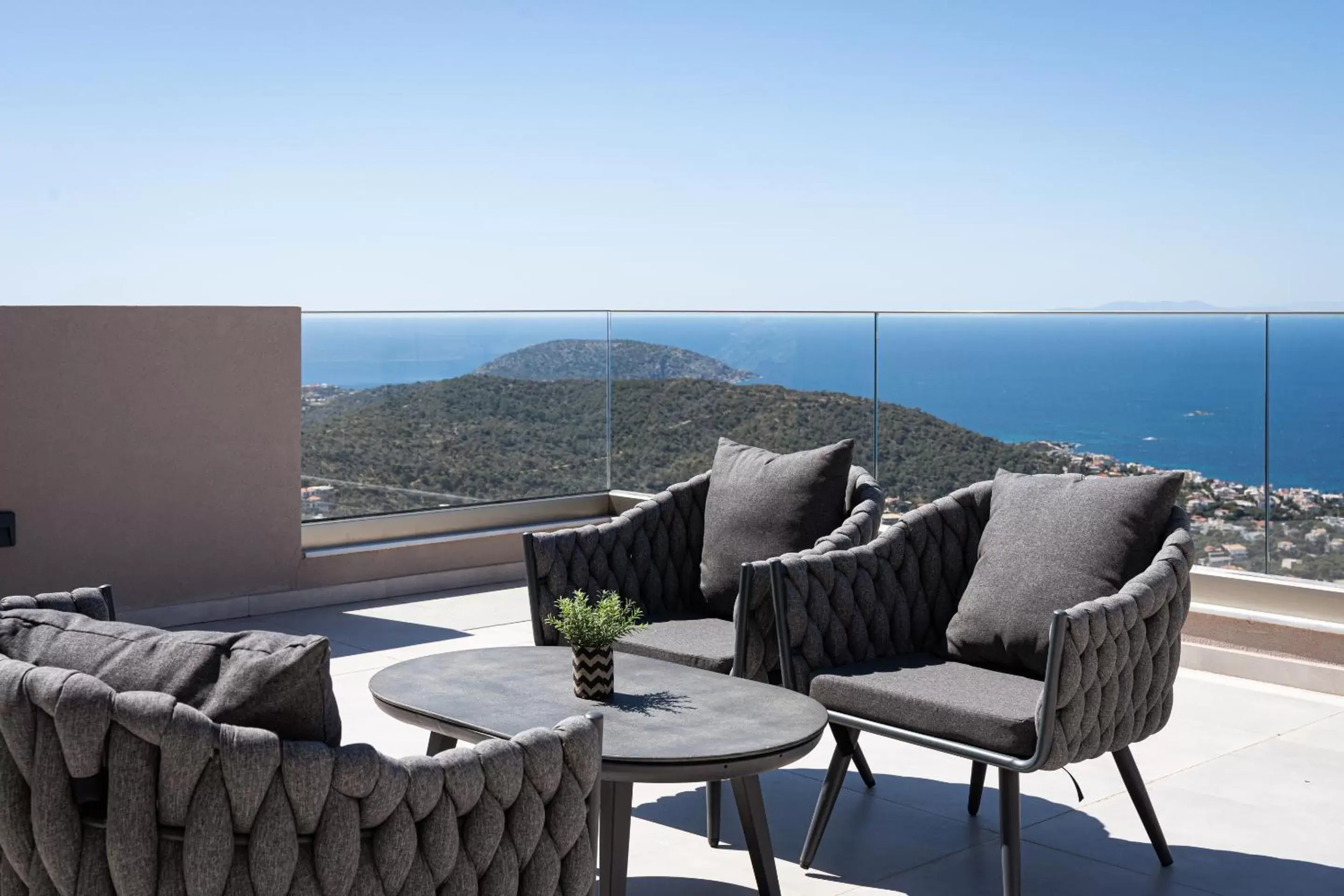 Balcony/Terrace in Saronida Hills