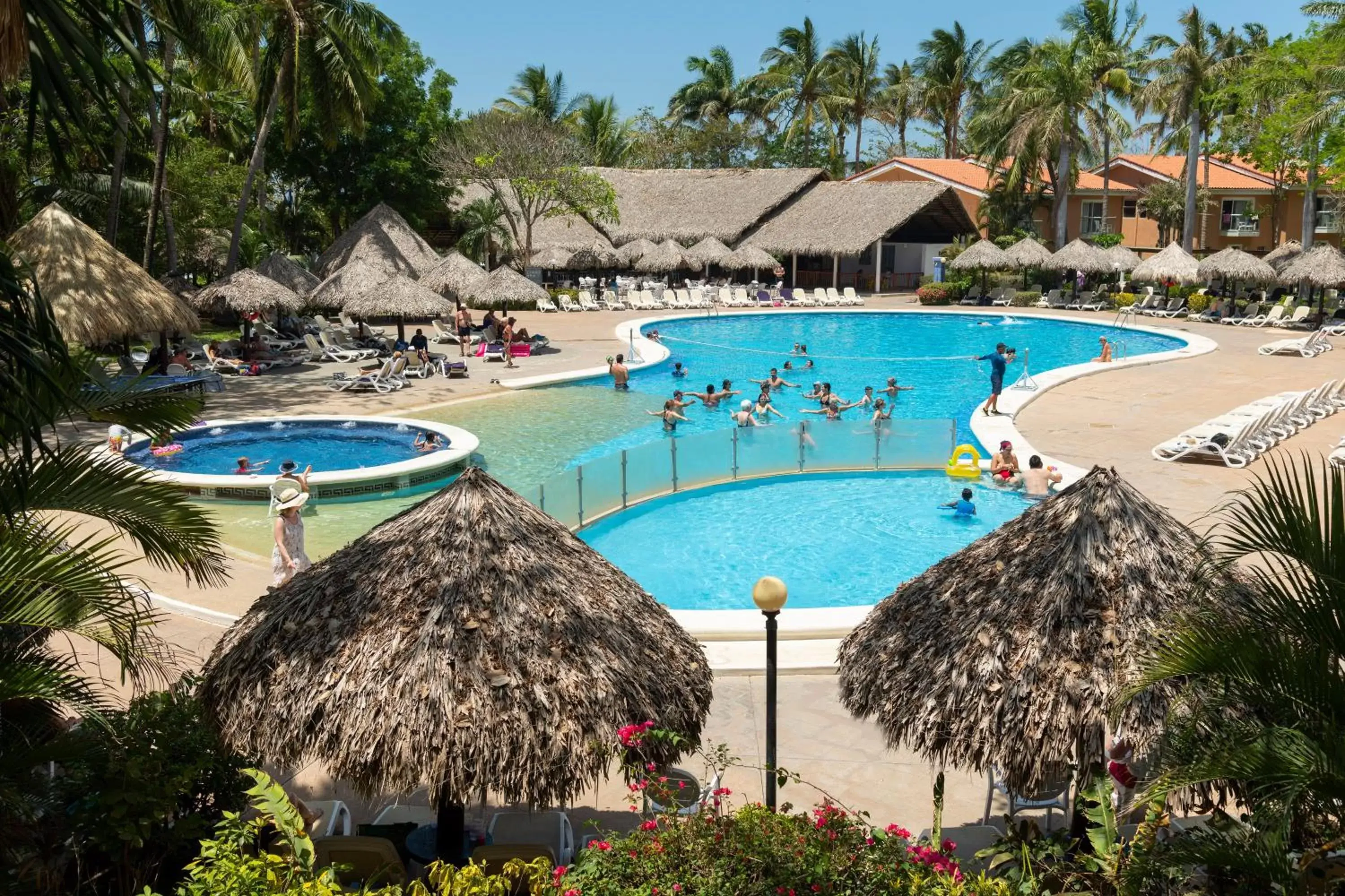 Pool view in Occidental Tamarindo - All Inclusive Pool view in Occidental Tamarindo - All Inclusive