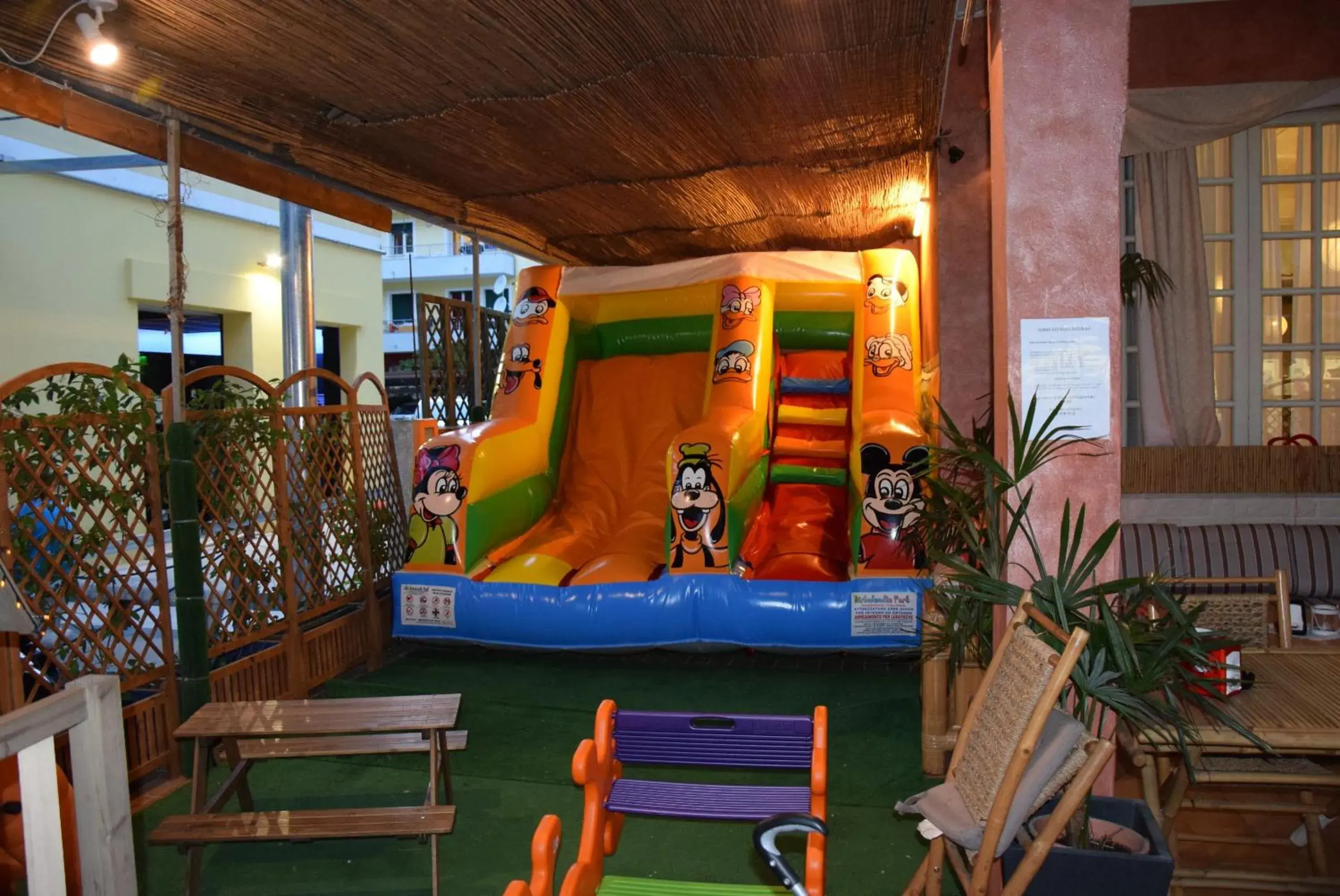 Children play ground in Hotel Verdi