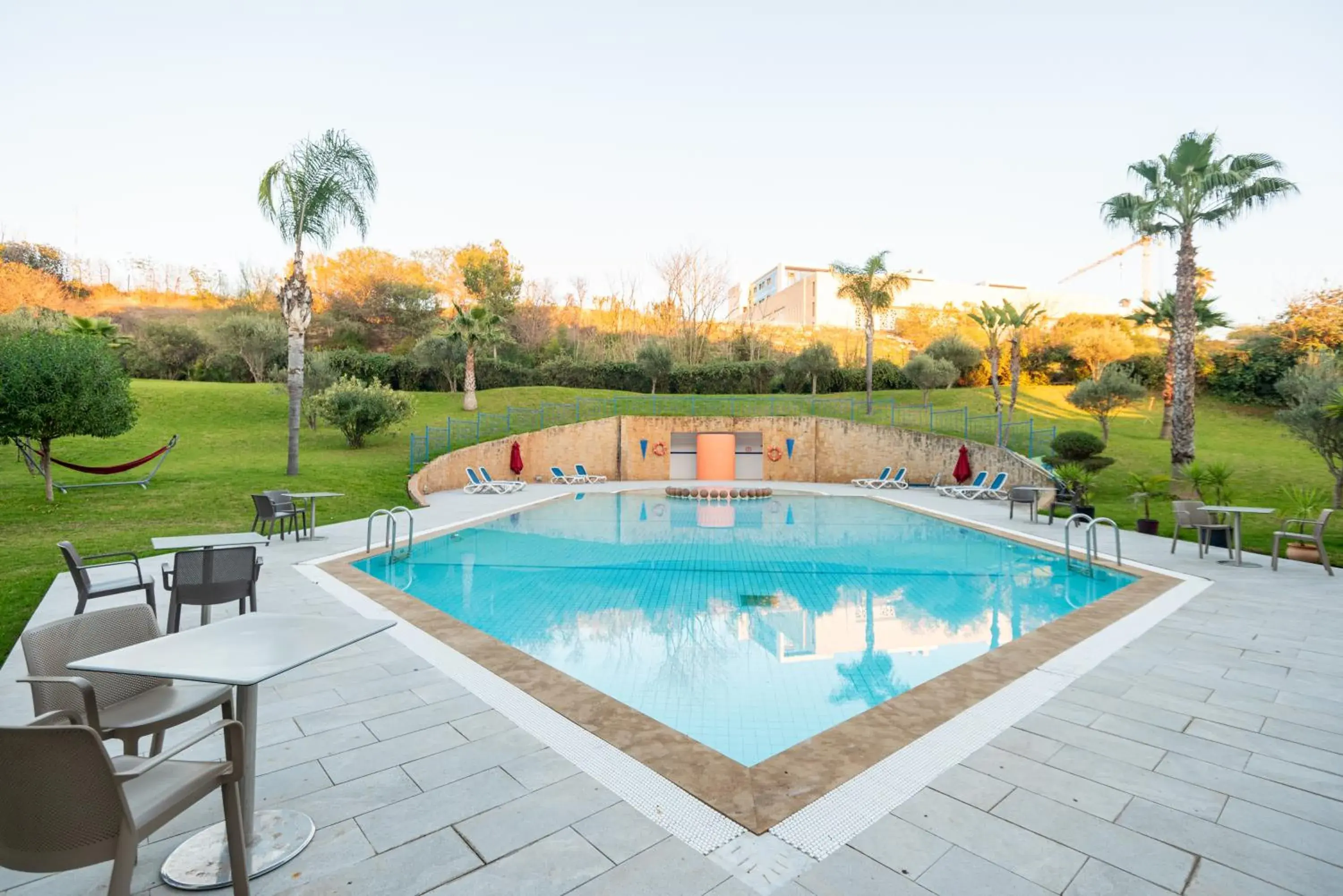 Patio, Swimming Pool in Ibis Meknes Hotel