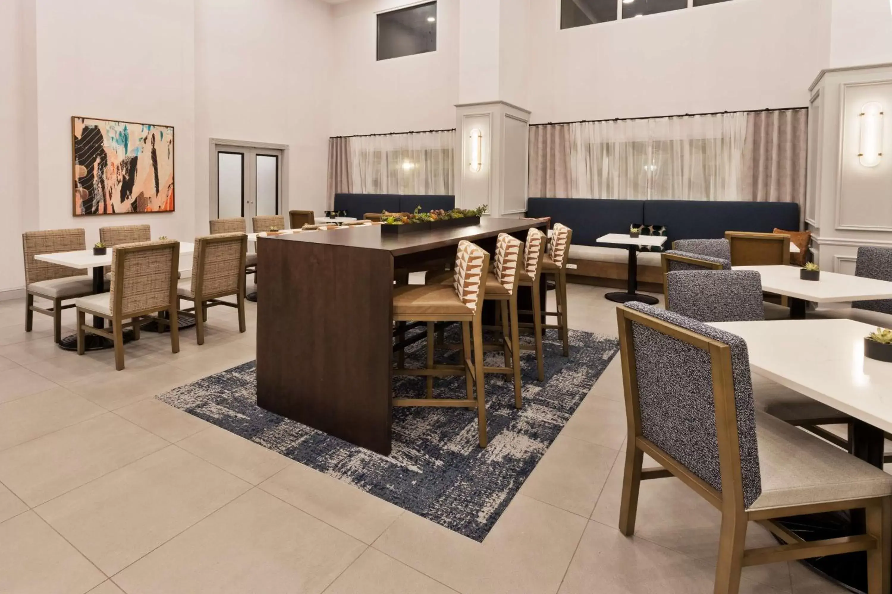 Lobby or reception, Restaurant/Places to Eat in Hampton Inn & Suites Lanett/West Point